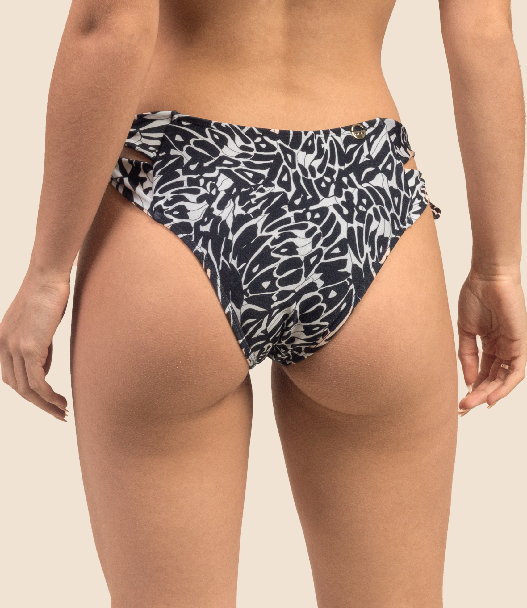 Calcinha De Biquini Estampada Celina