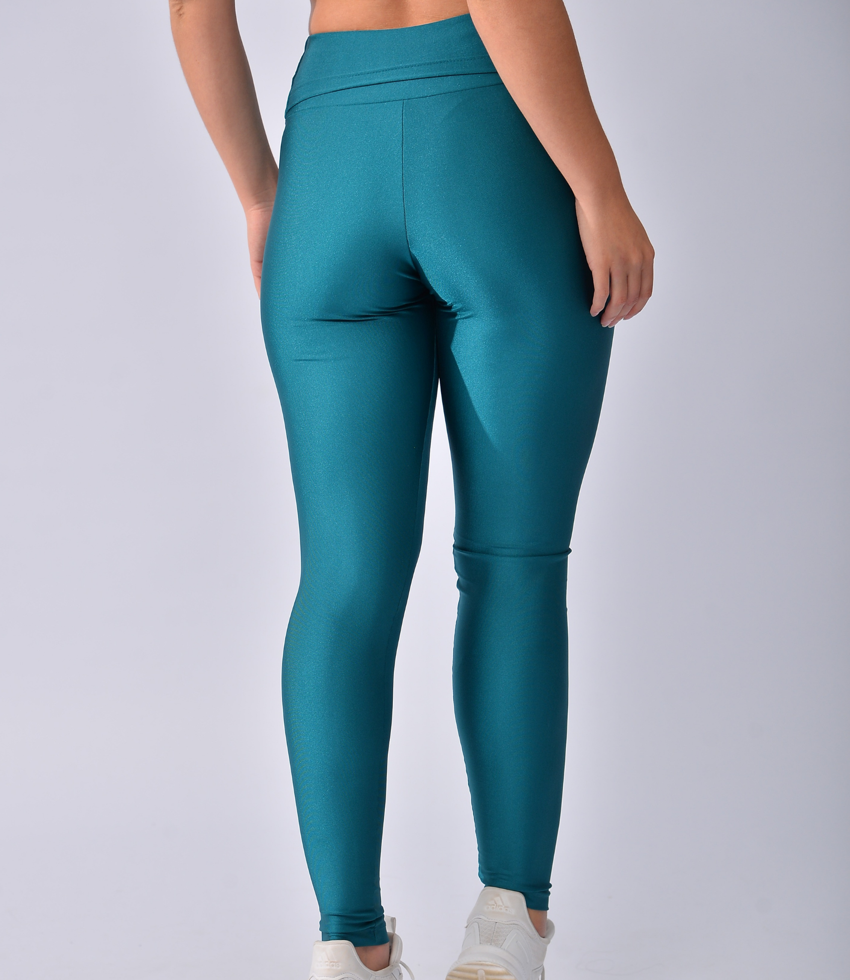 Calça Legging Lisa Trilobal com Bolso No Cós Pulse