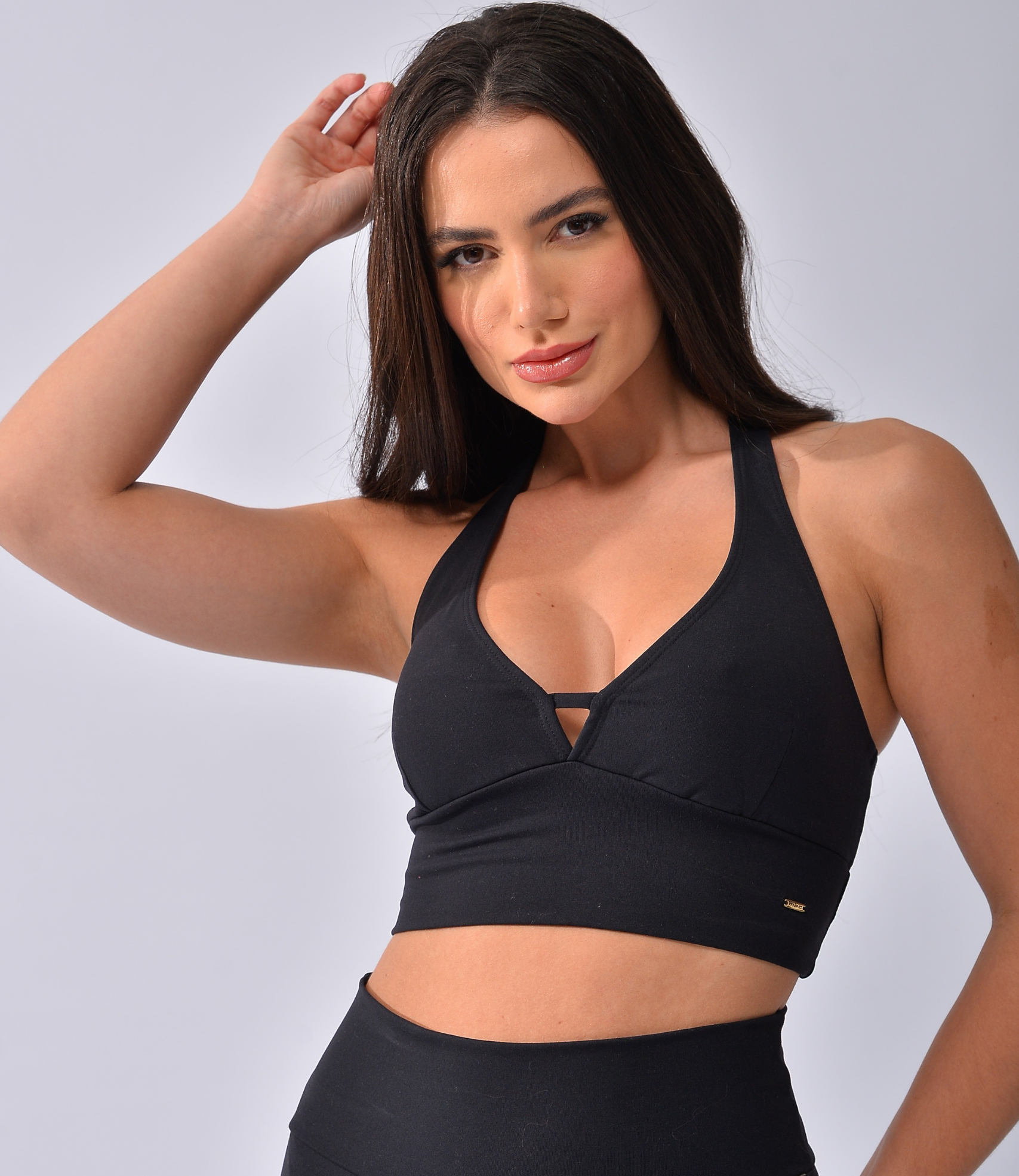 Top Fitness com Decote V Pulse