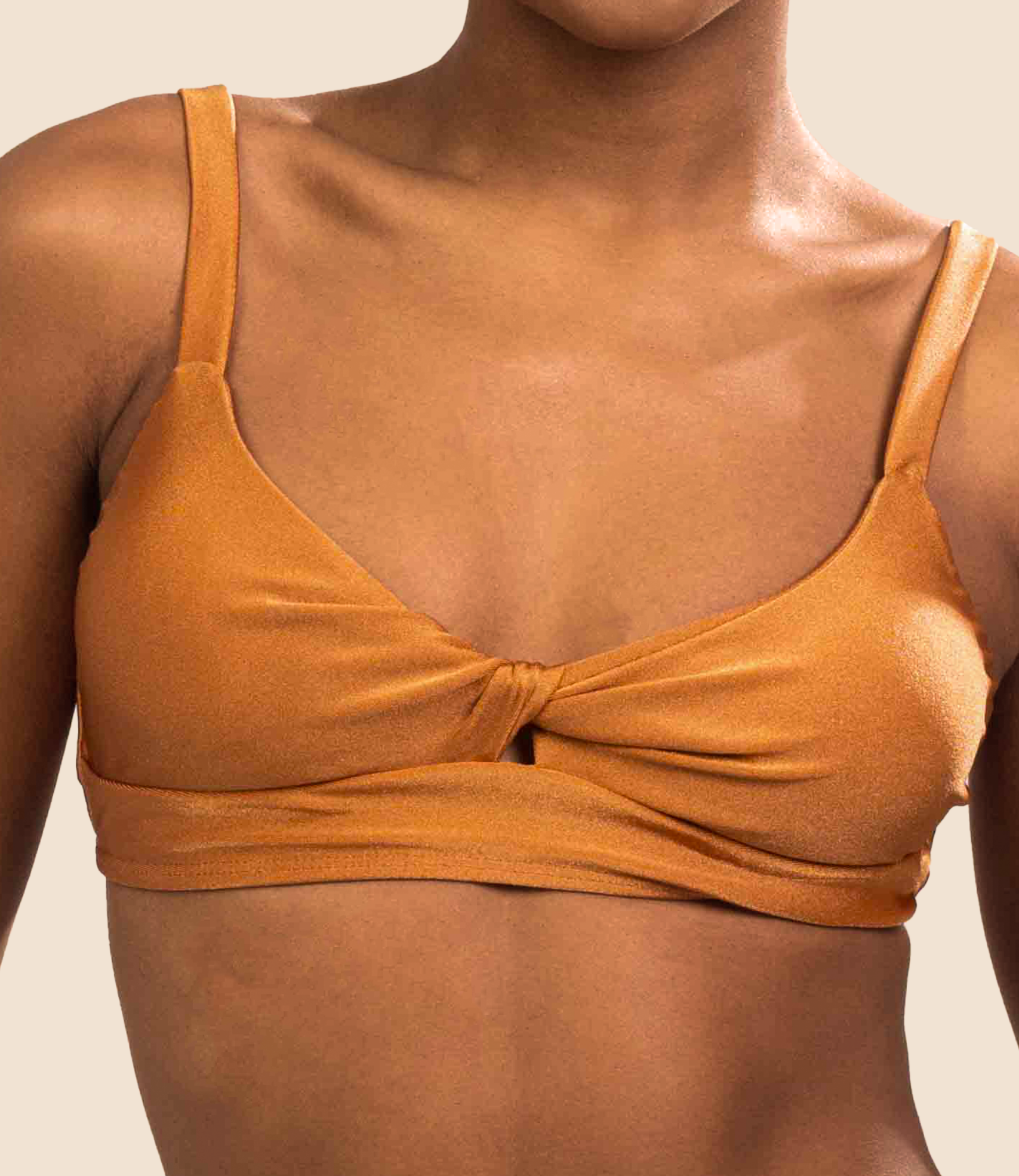 Top Meia Taça Liso Manoella+Calcinha Hot Pants Lisa Martina