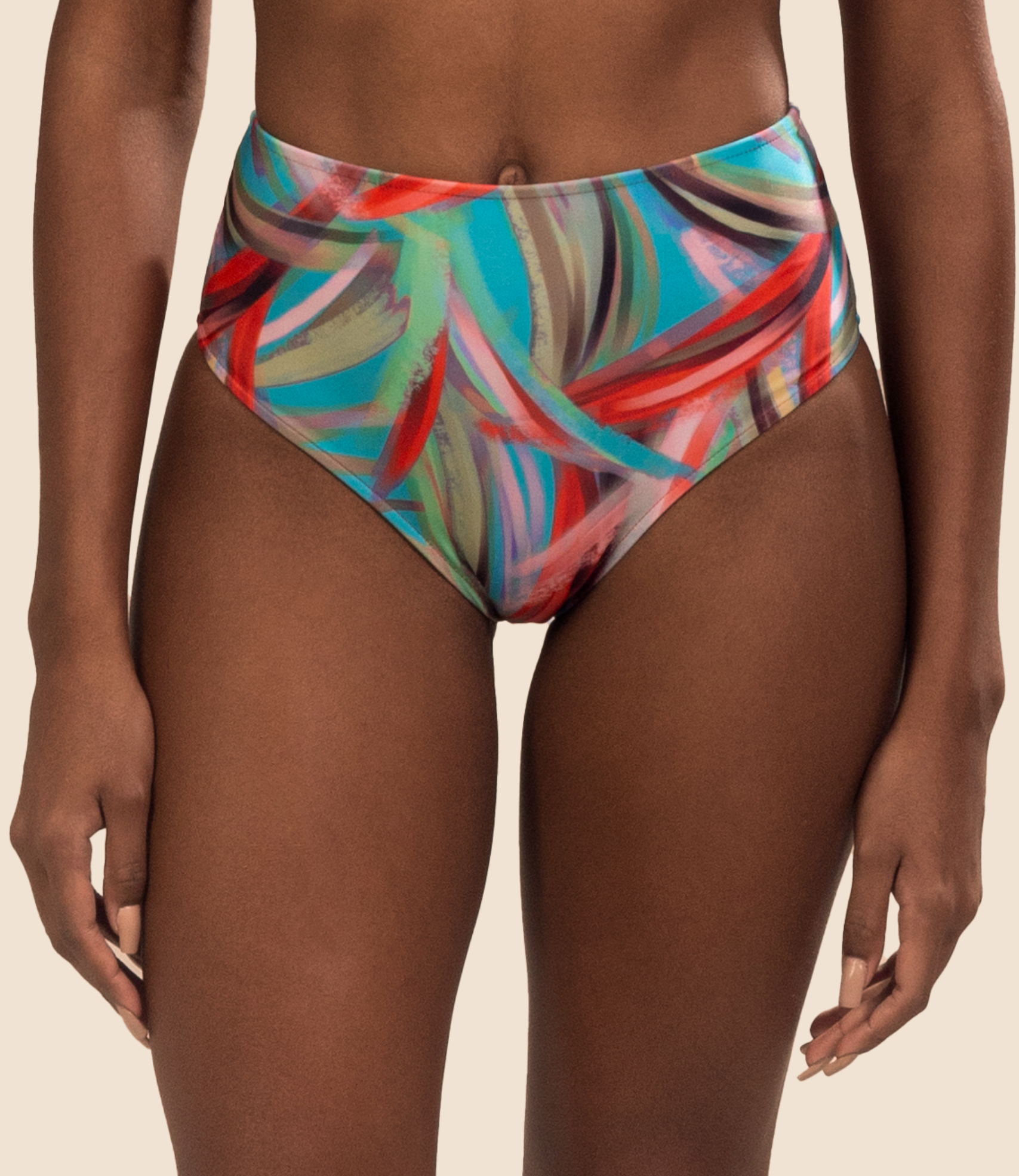 Calcinha De Biquini Hot Pants Estampada Alice