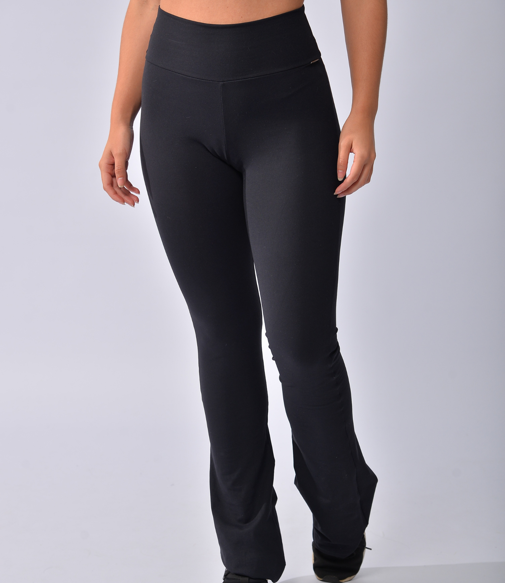 Calça Flare Fitness Cintura Alta Pulsa