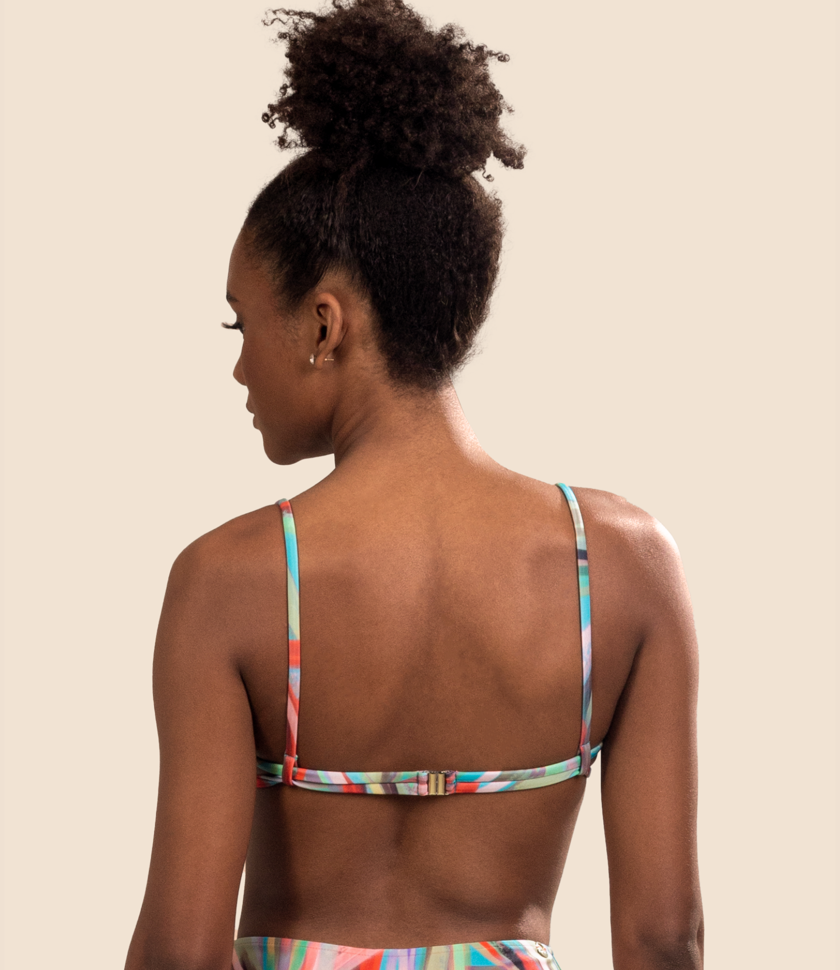 Top Meia Taça Estampado Ágatha