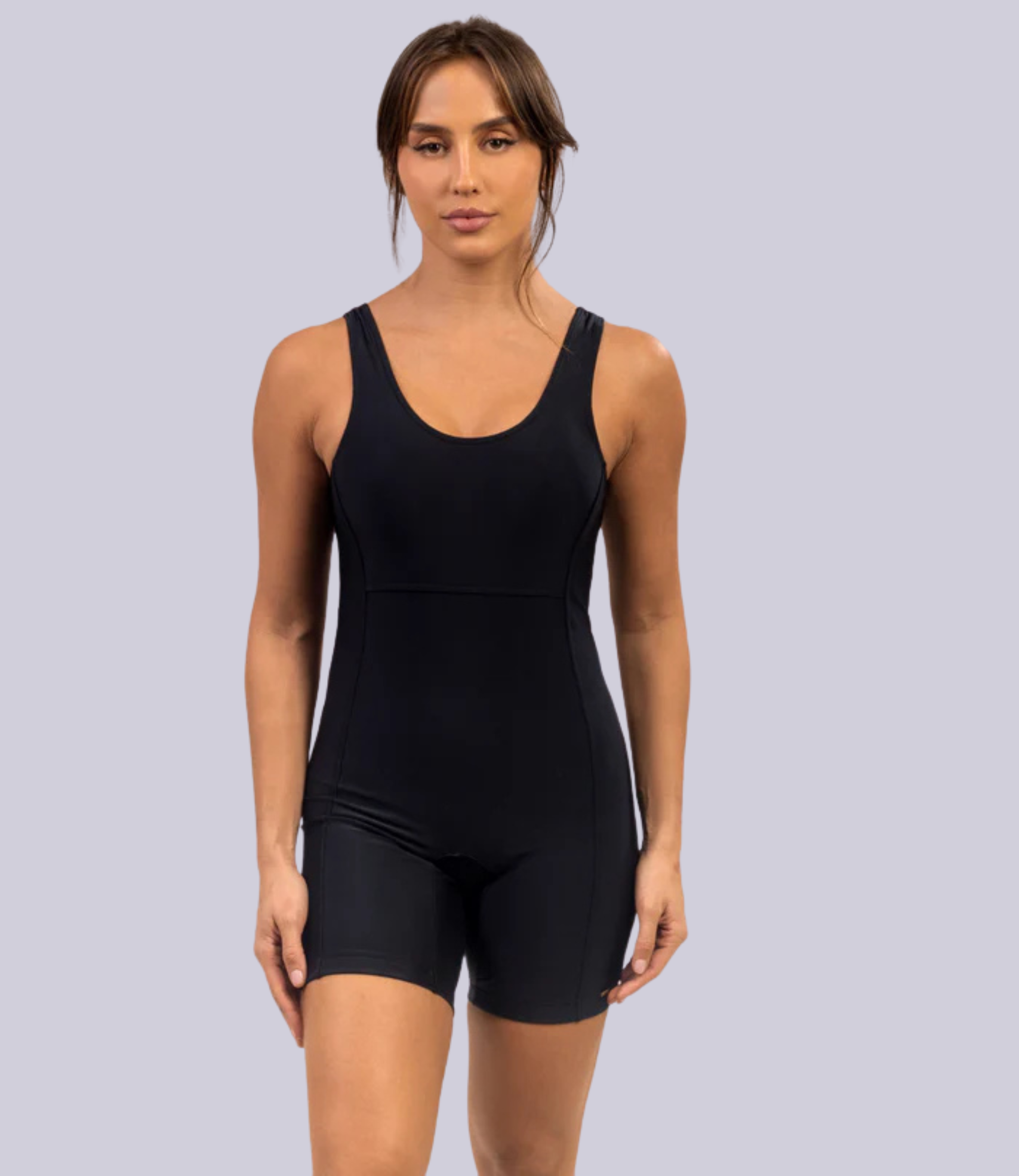 Macaquinho Natação Recorte No Busto