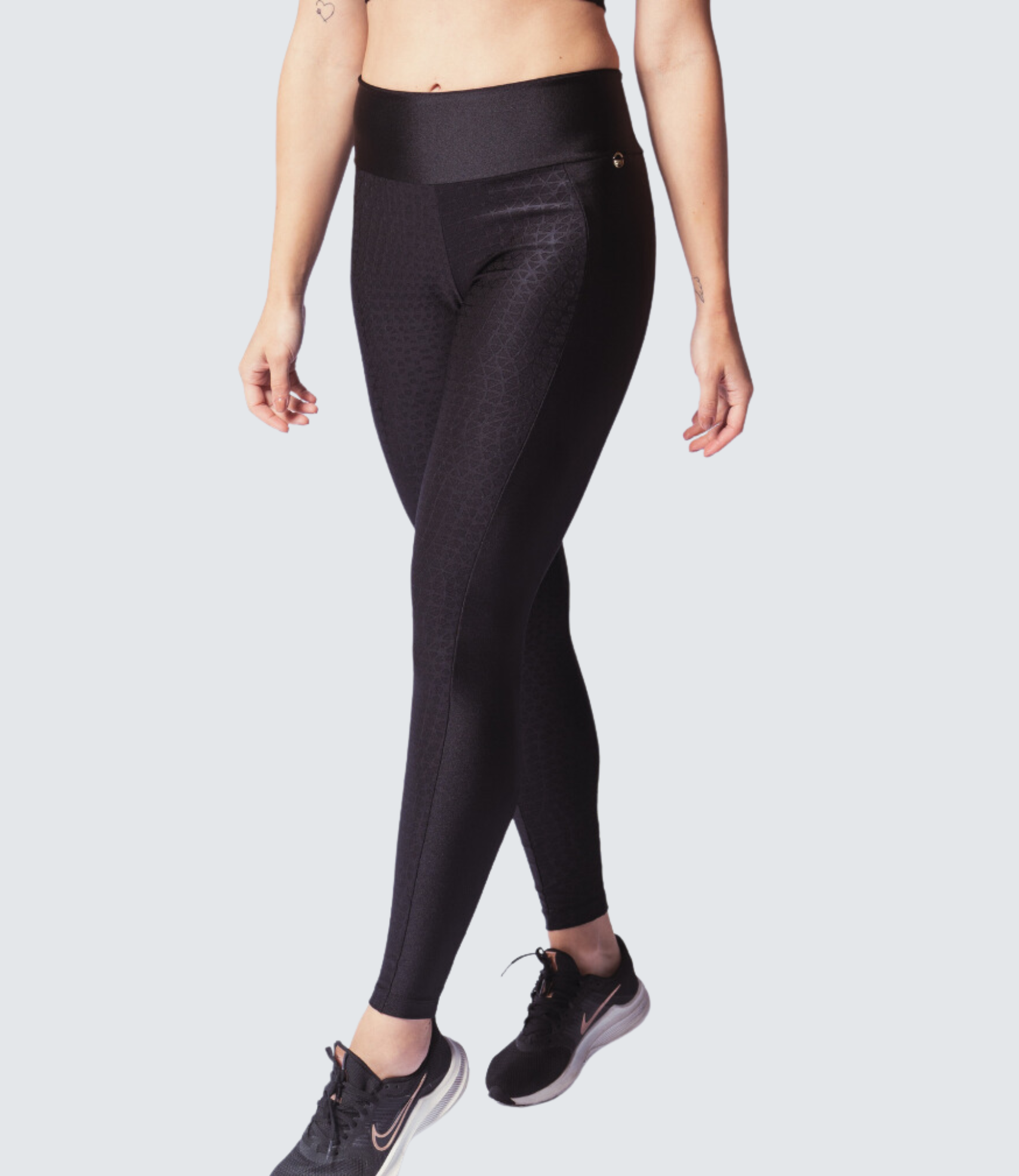 Calça Legging Recorte Segundo Tecido Lily