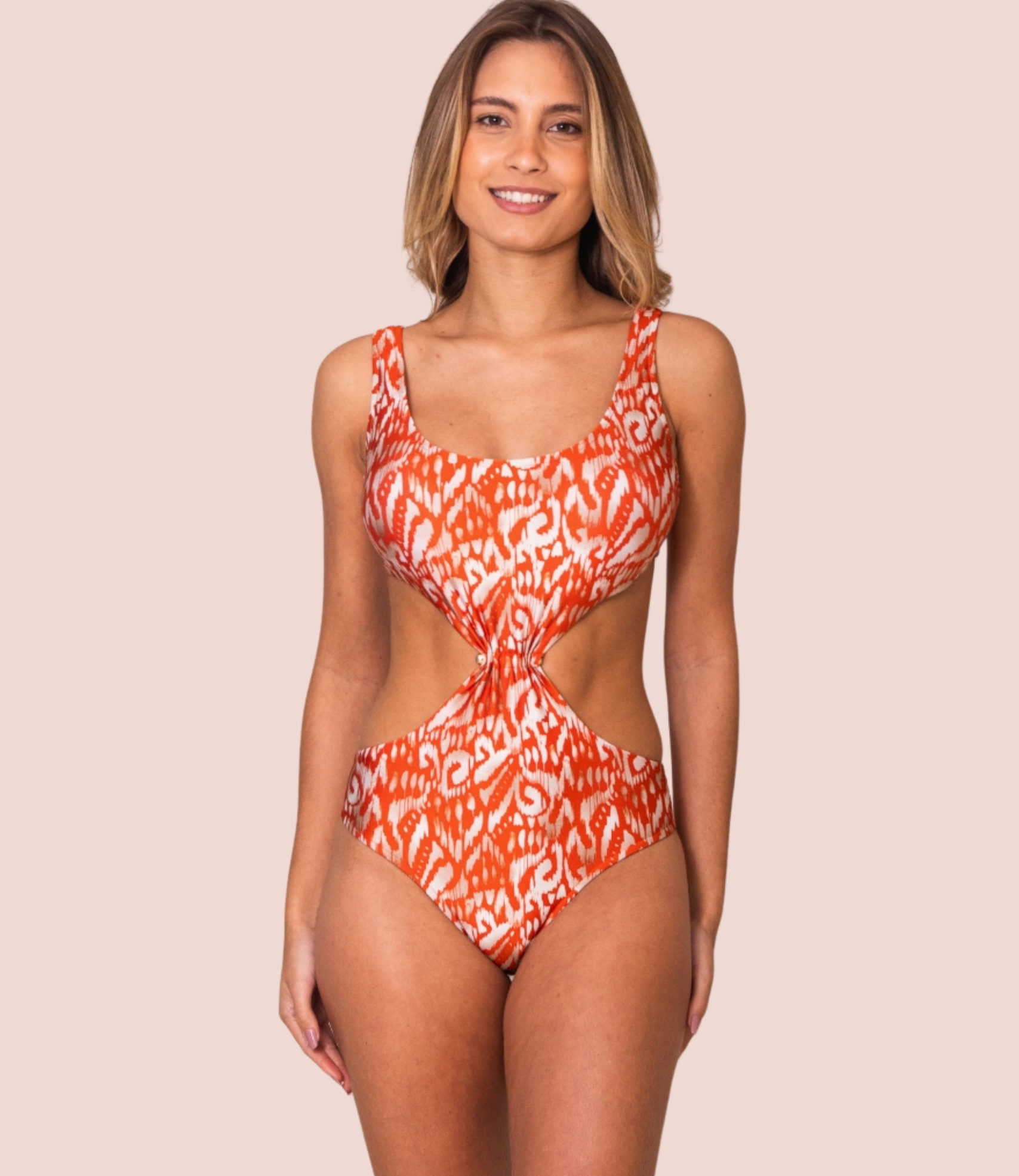 Maiô Com Decote Arredondado E Detalhe Metálico Zoe