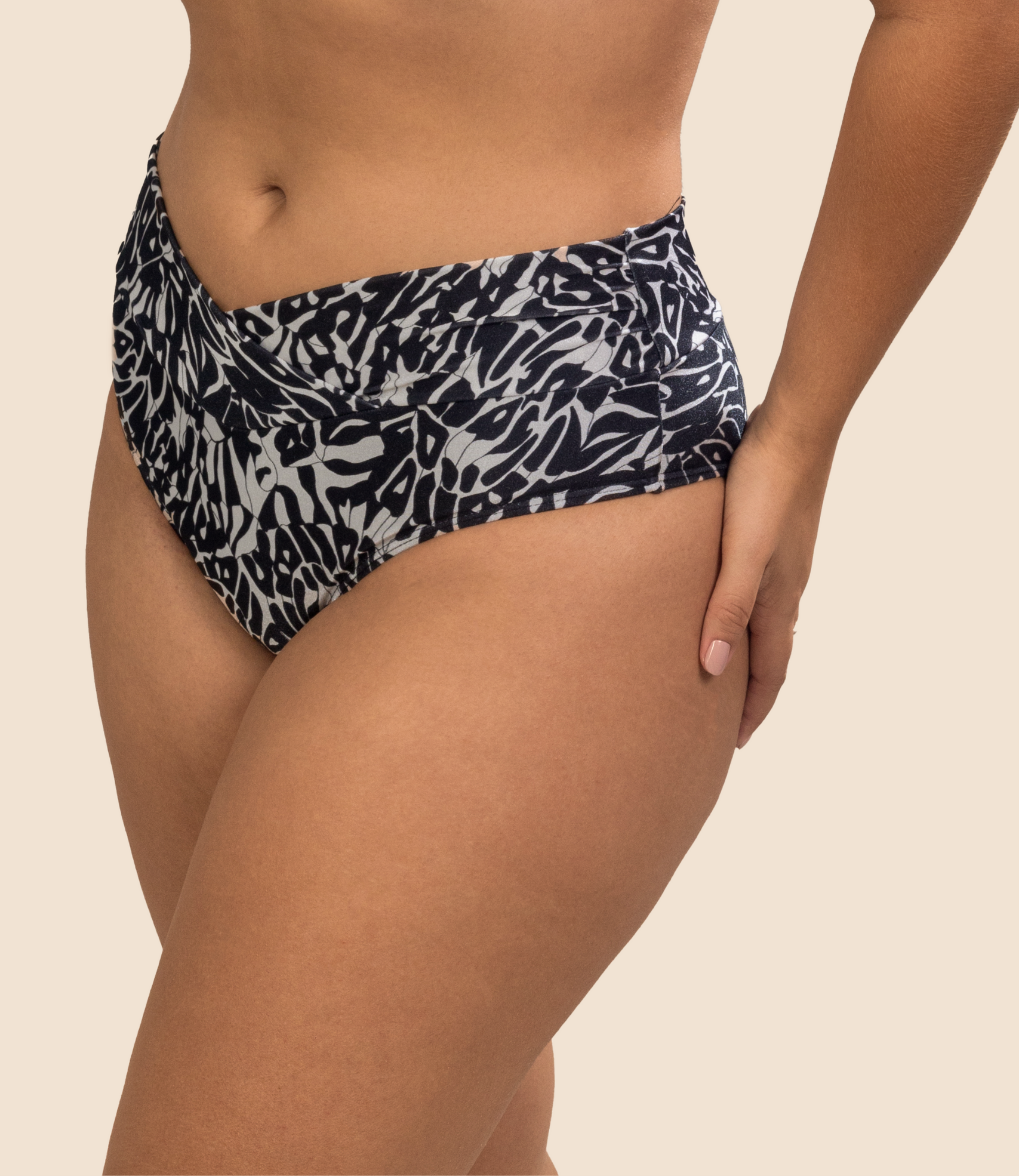 Calcinha hot pants estampada Betina