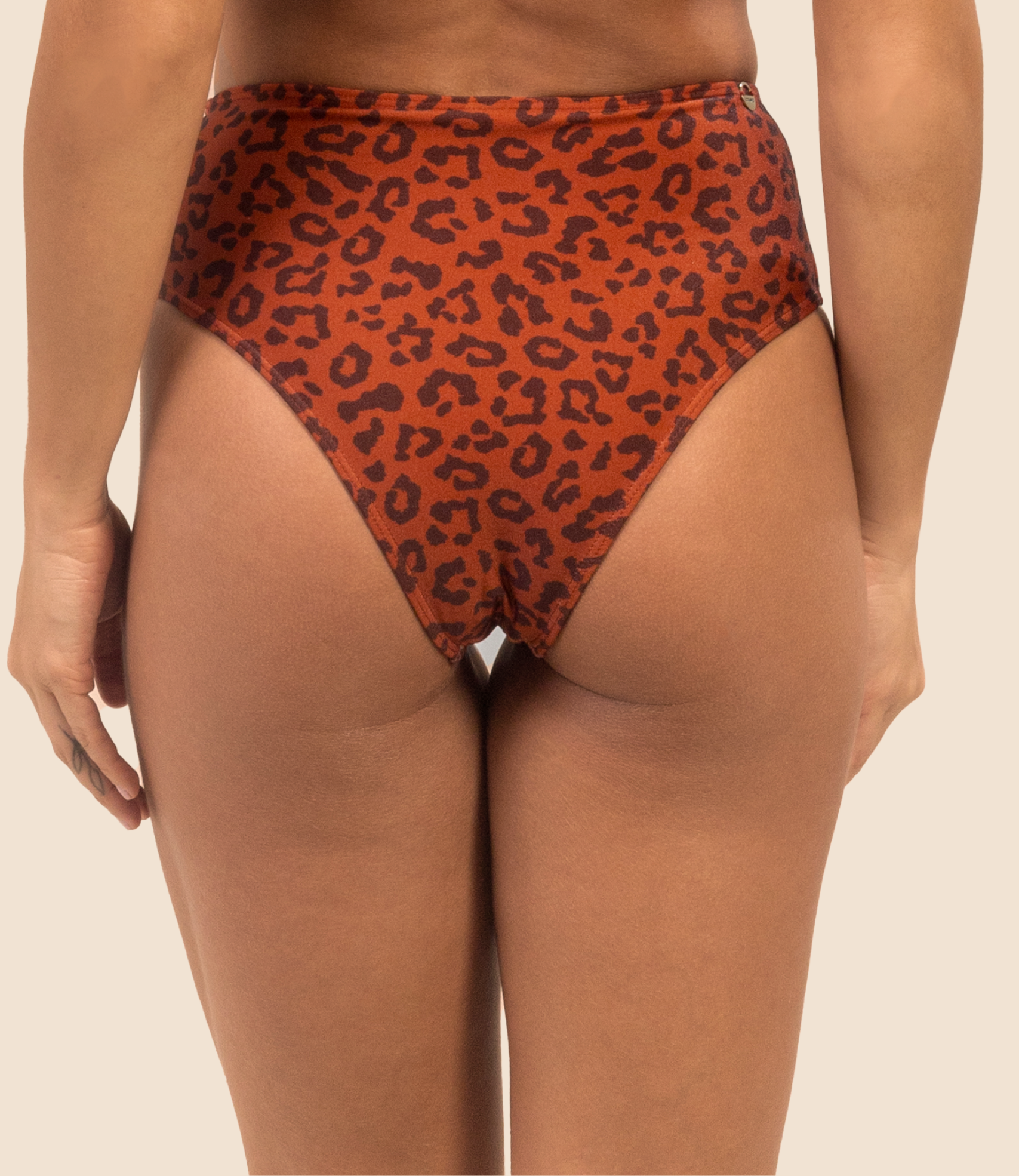 Calcinha De Biquini Hot Pants Estampada Alice