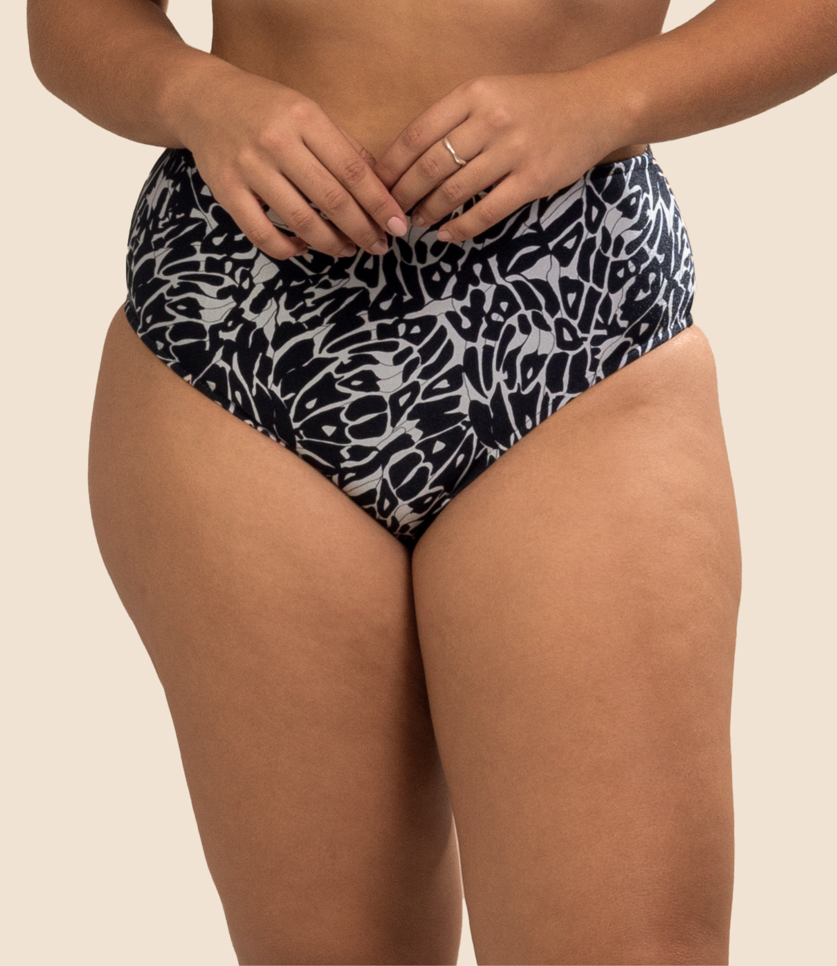 Calcinha De Biquini Hot Pants Estampada Alice
