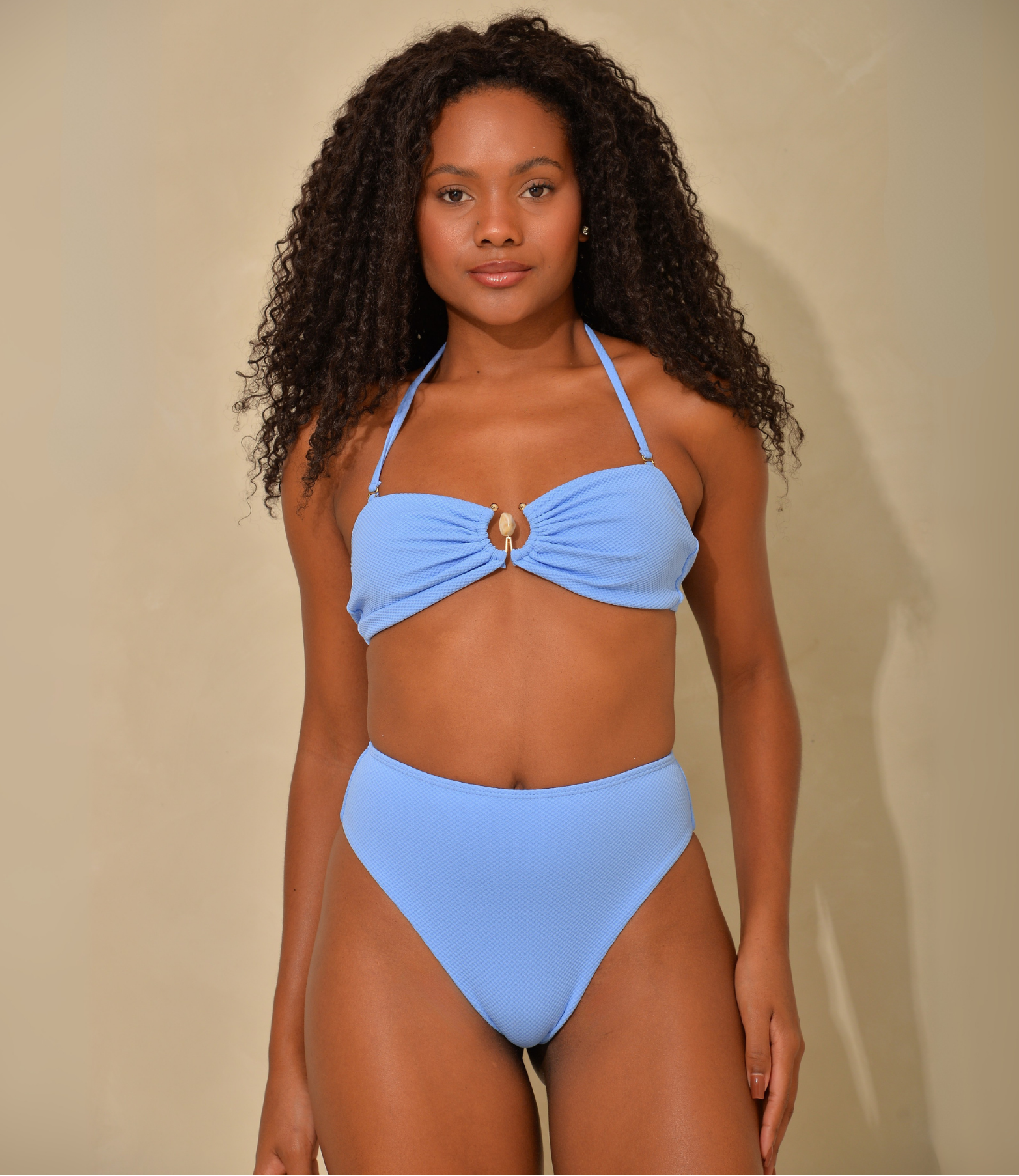 Conjunto de Biquíni Texturizado – Top Estella & Calcinha Camila