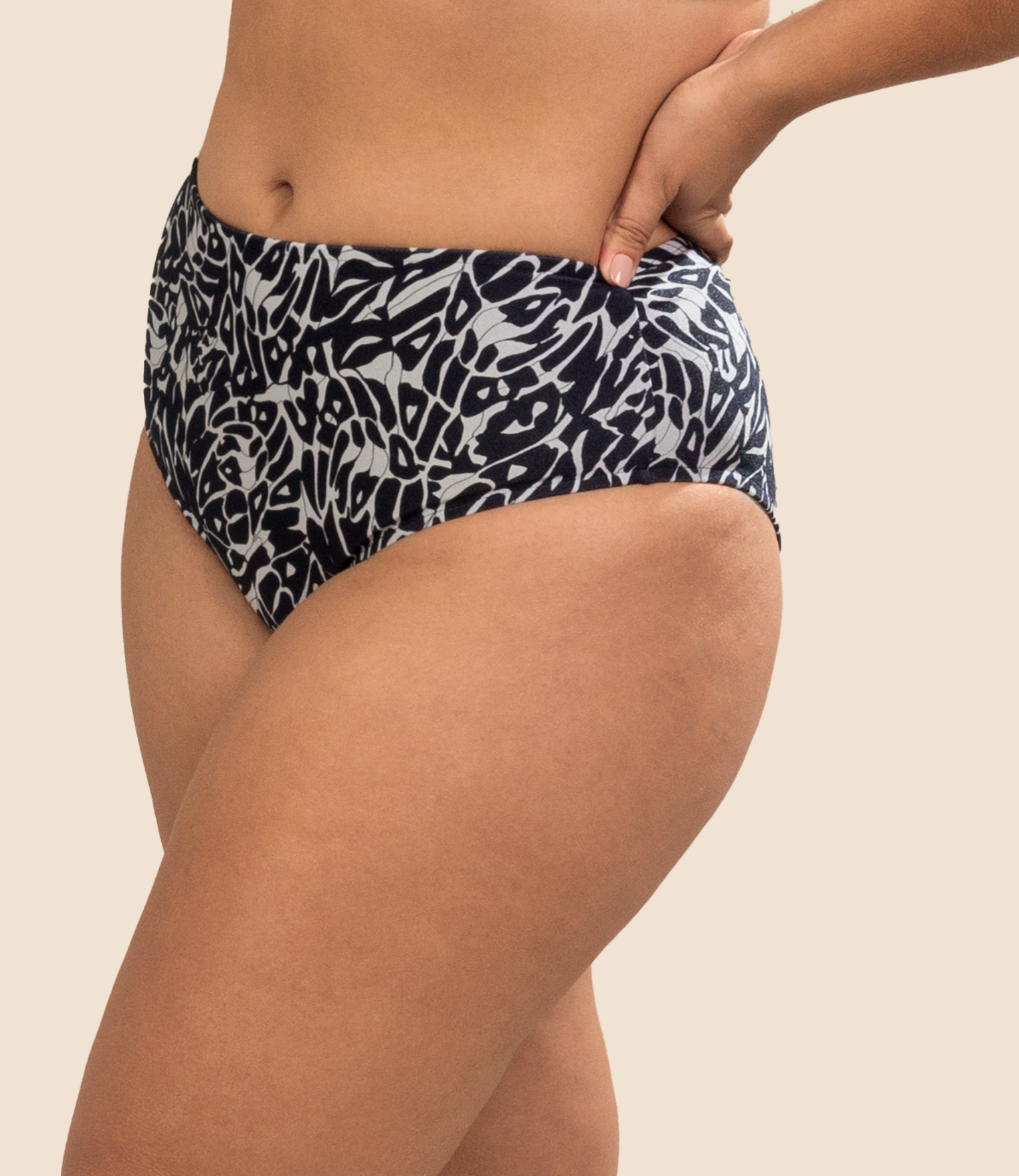 Calcinha De Biquini Hot Pants Estampada Alice