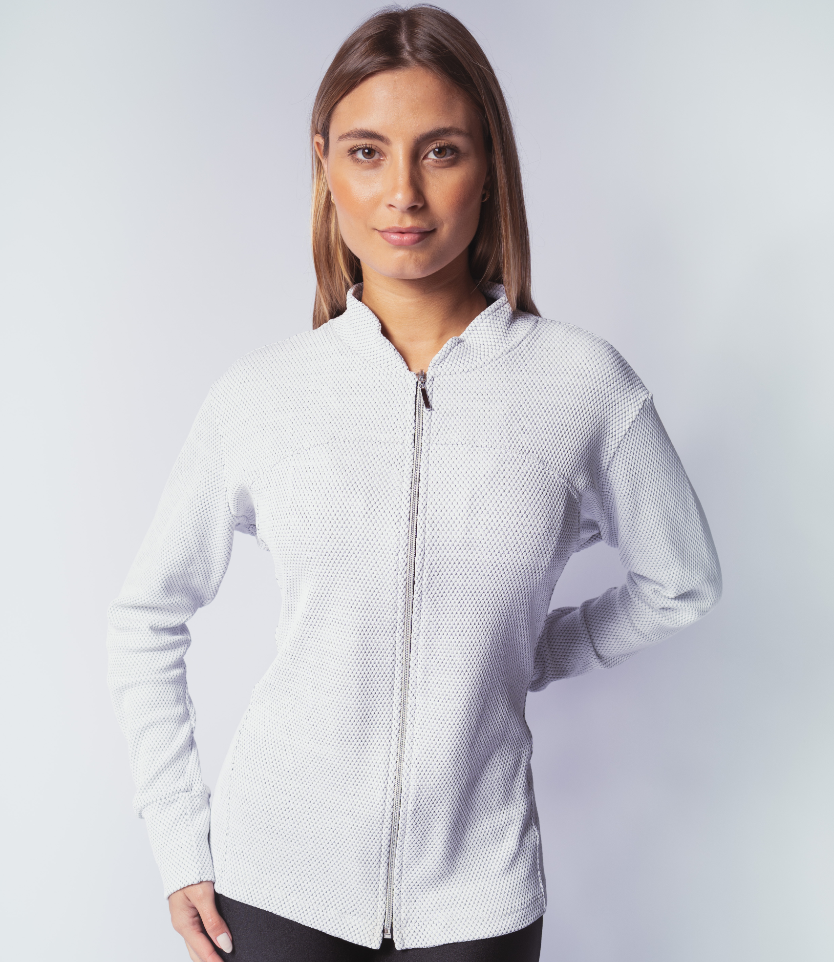 Casaco Piquet Zíper Pulse