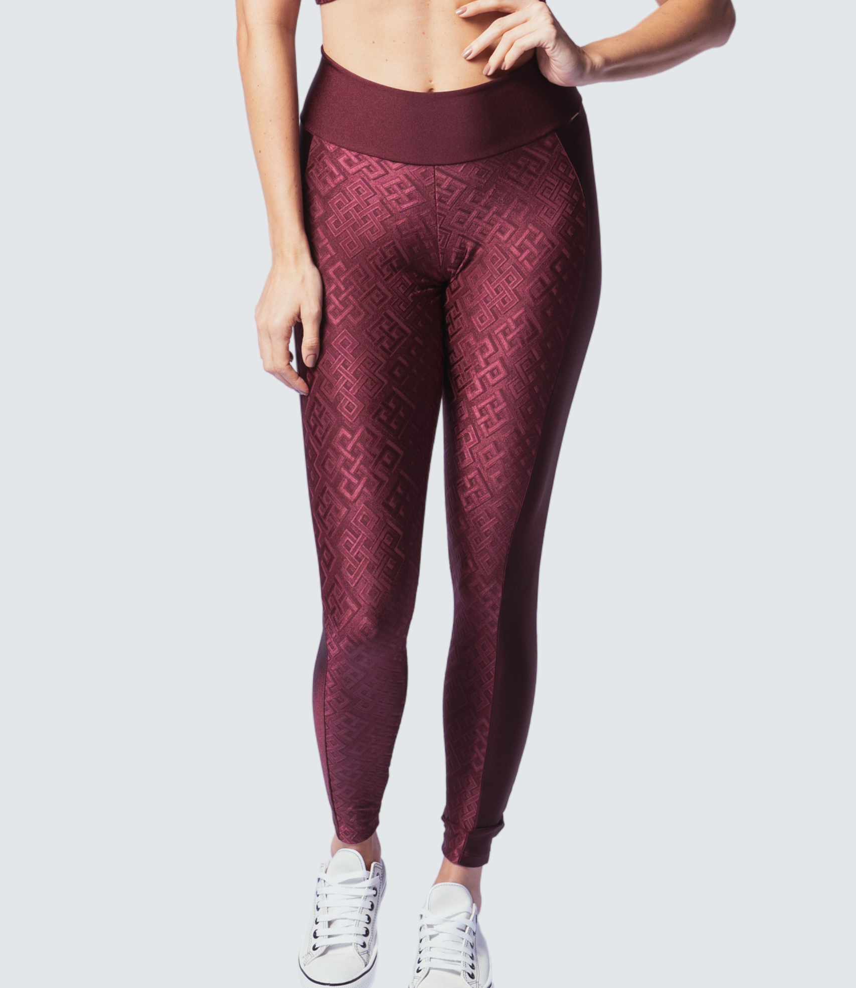 Calça Legging Recorte Segundo Tecido Lily