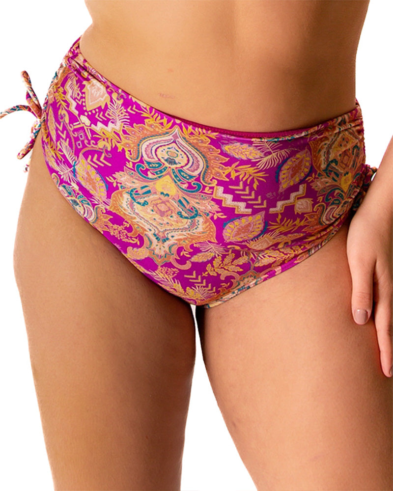 Calcinha de Biquíni Hot Pant com Amarração Lateral Marcela