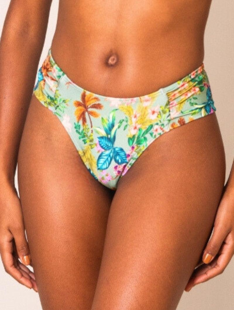 Calcinha De Biquíni Borboleta Estampada Gisele