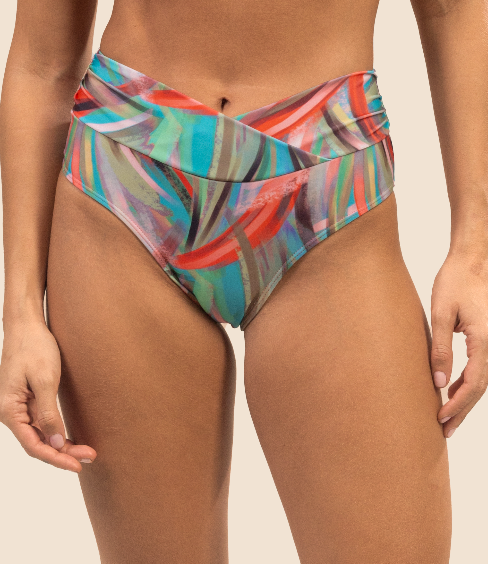 Calcinha hot pants estampada Betina