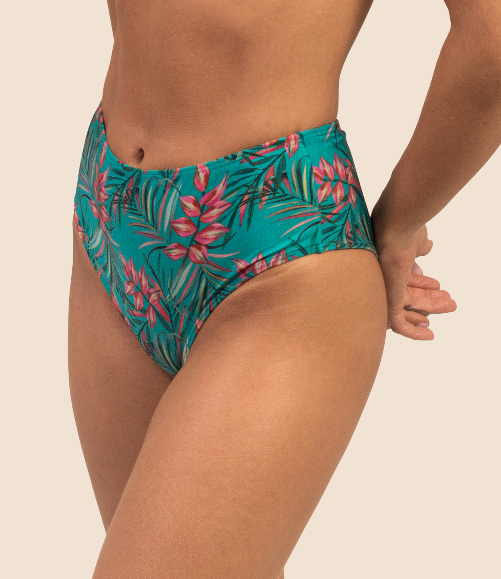 Calcinha De Biquini Hot Pants Estampada Alice