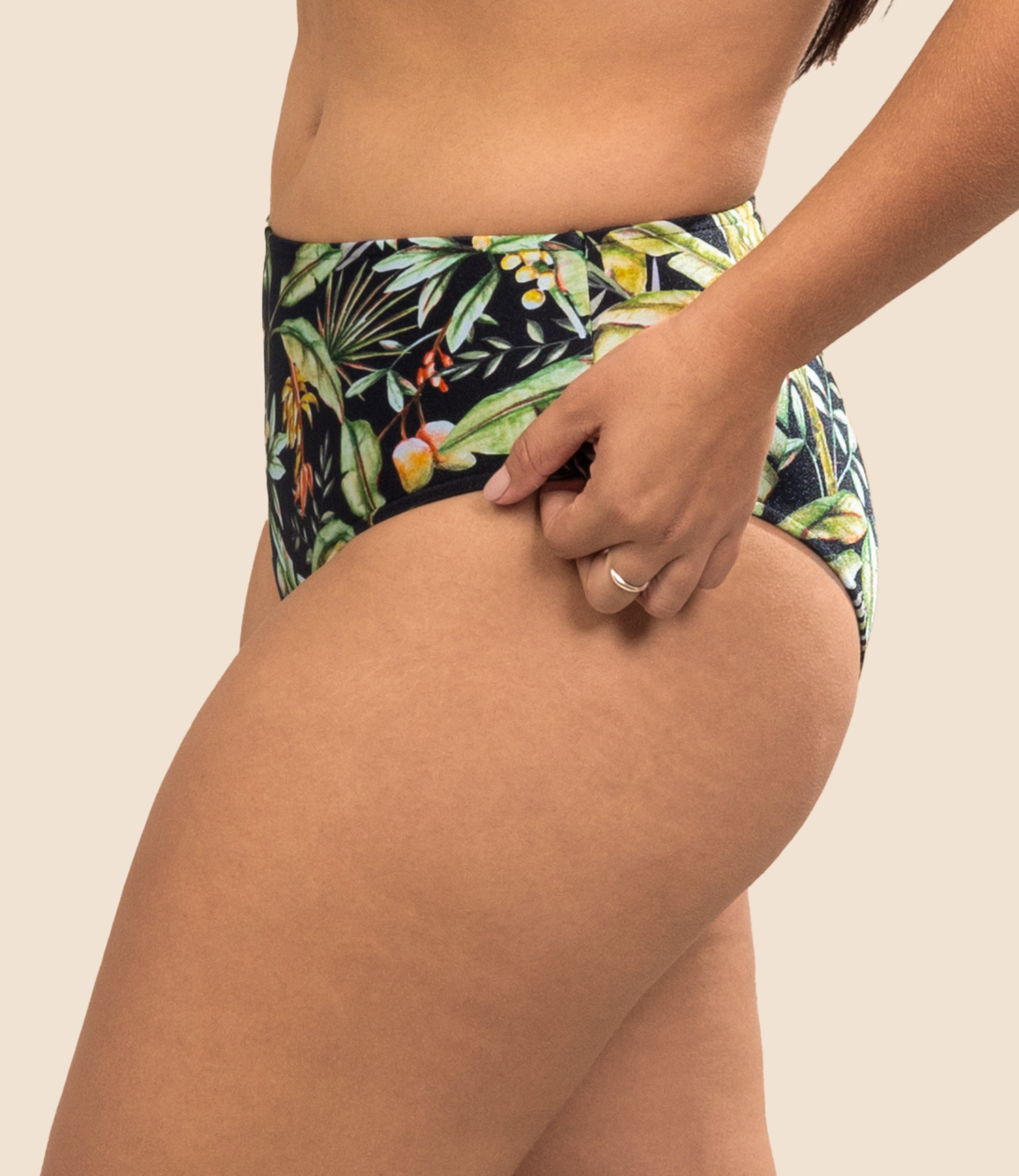 Calcinha De Biquini Hot Pants Estampada Alice