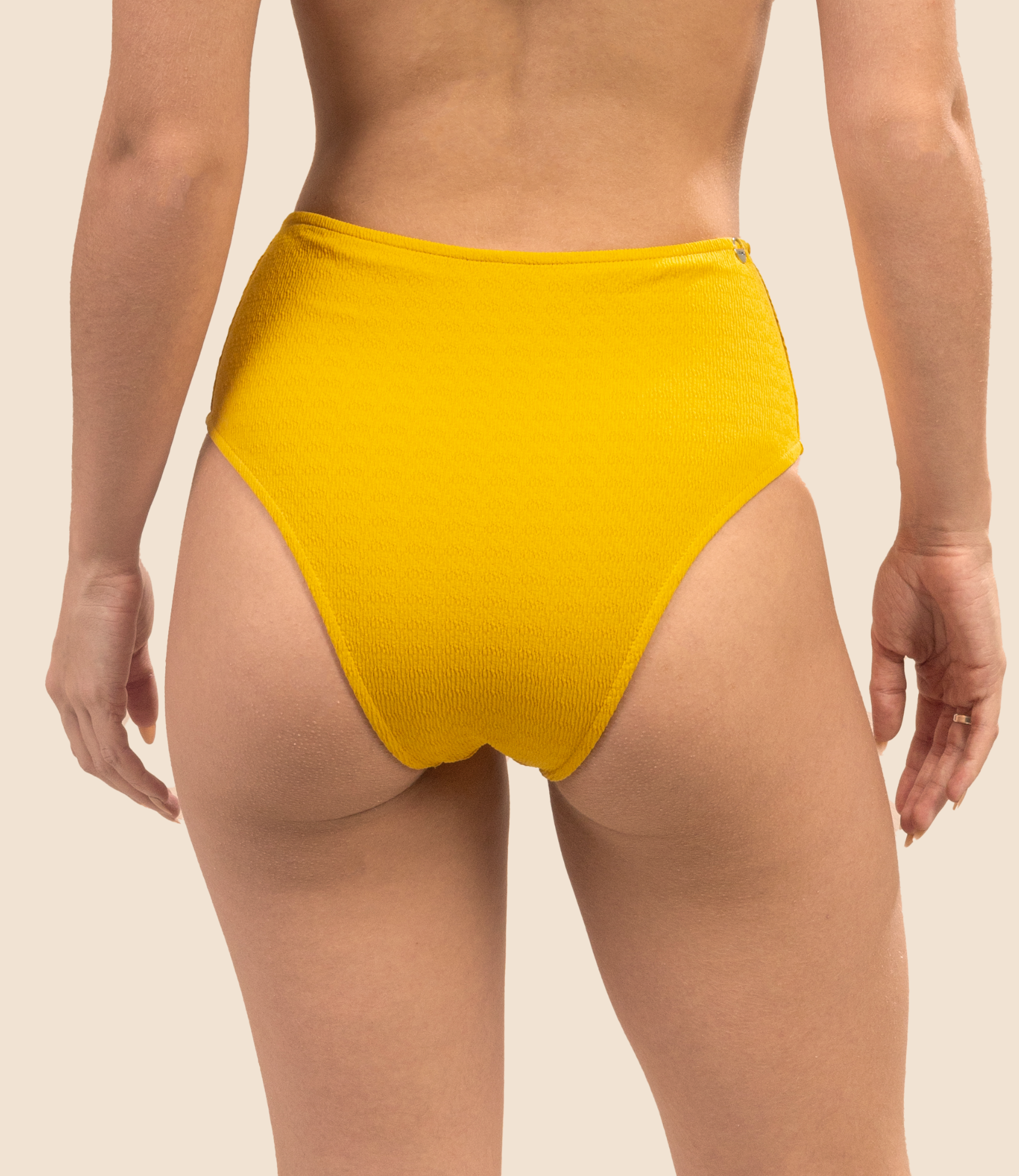 Calcinha De Biquini Hot Pants Texturizada Alice