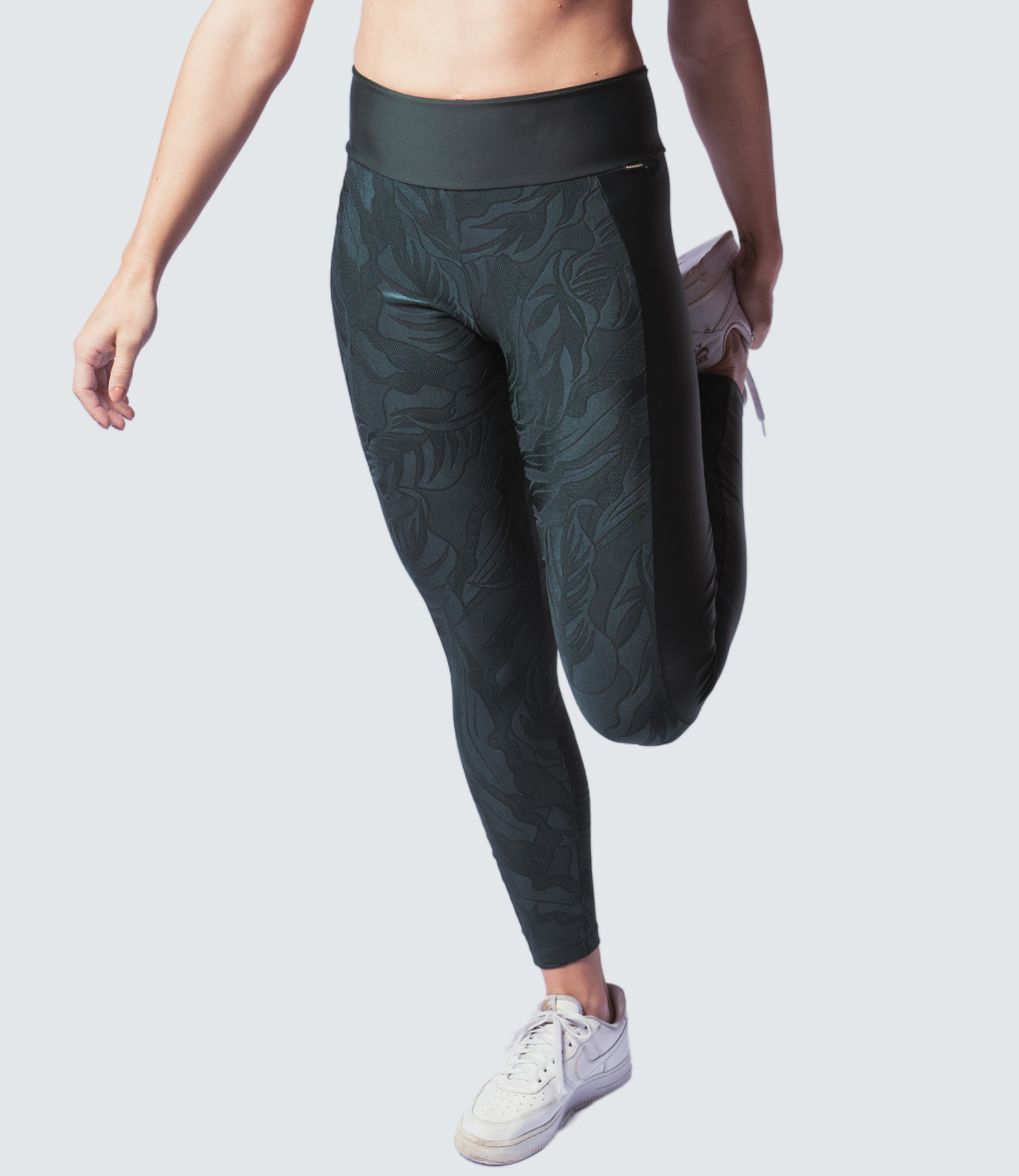 Calça Legging Recorte Segundo Tecido Lily