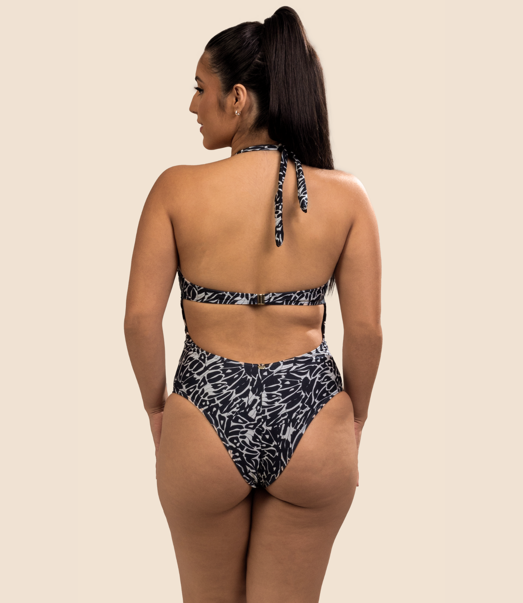 Maio Frente Única Estampado Viviane