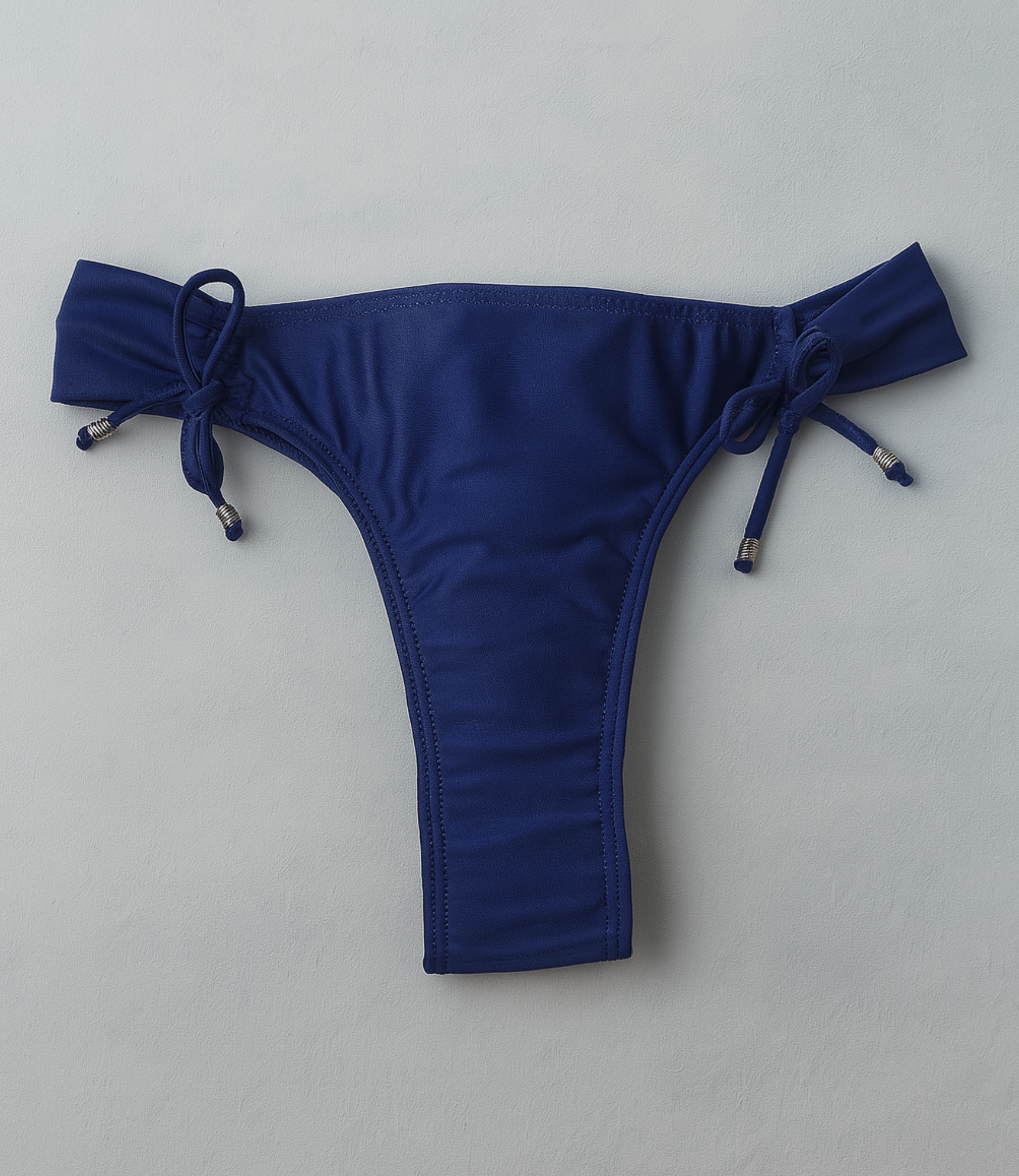 Calcinha Biquíni de Amarração Lateral Franzida