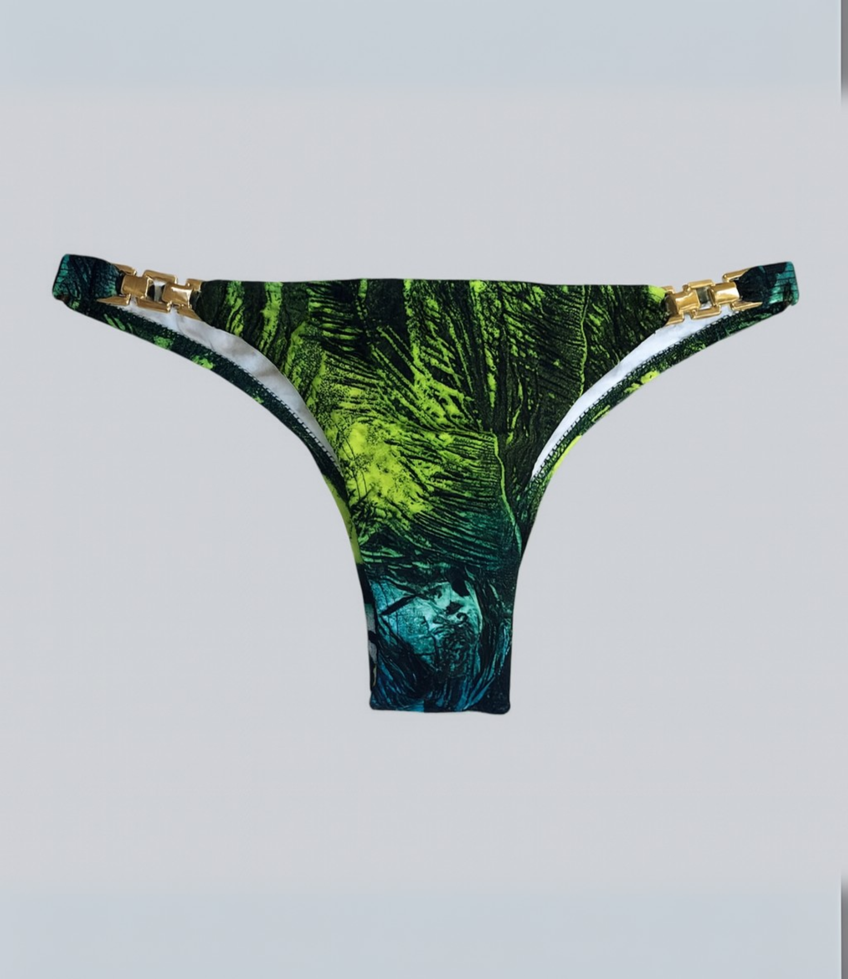 Calcinha Com Detalhe Em Aviamento Estampada