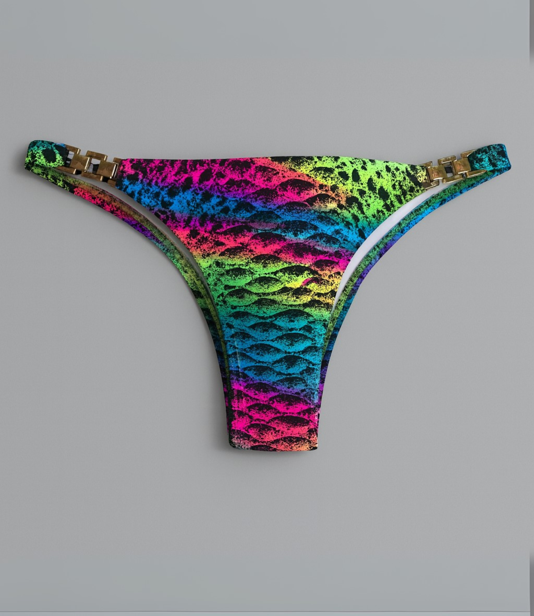 Calcinha Com Detalhe Em Aviamento Estampada