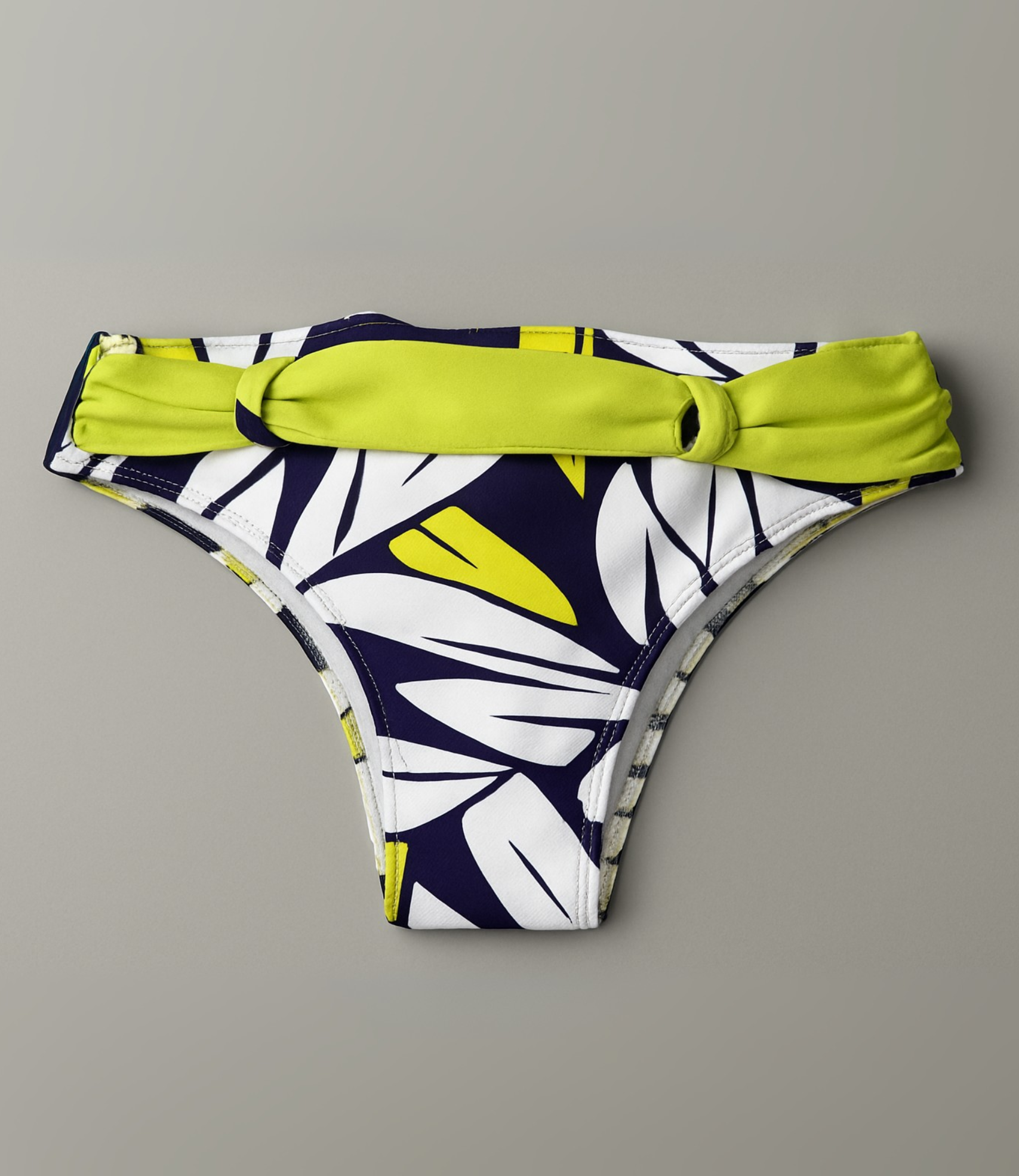 Calcinha de cintura média estampada