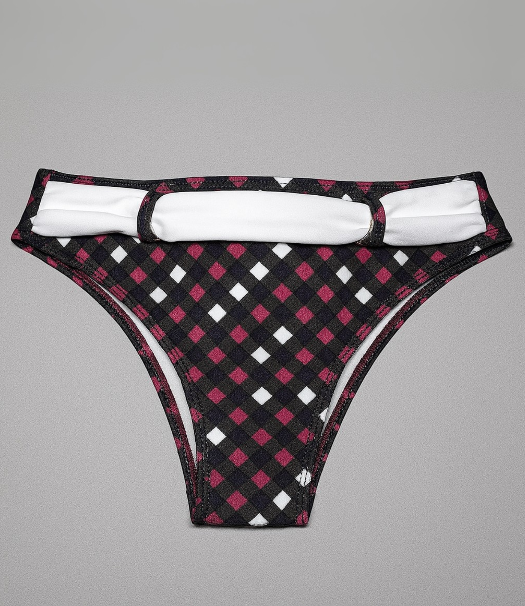 Calcinha de cintura média estampada