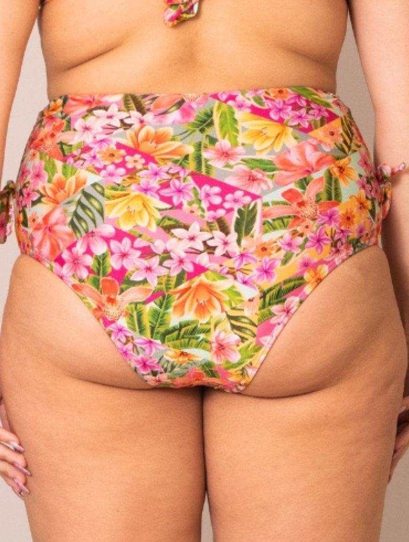 Calcinha de Biquíni Hot Pant com Amarração Lateral Marcela