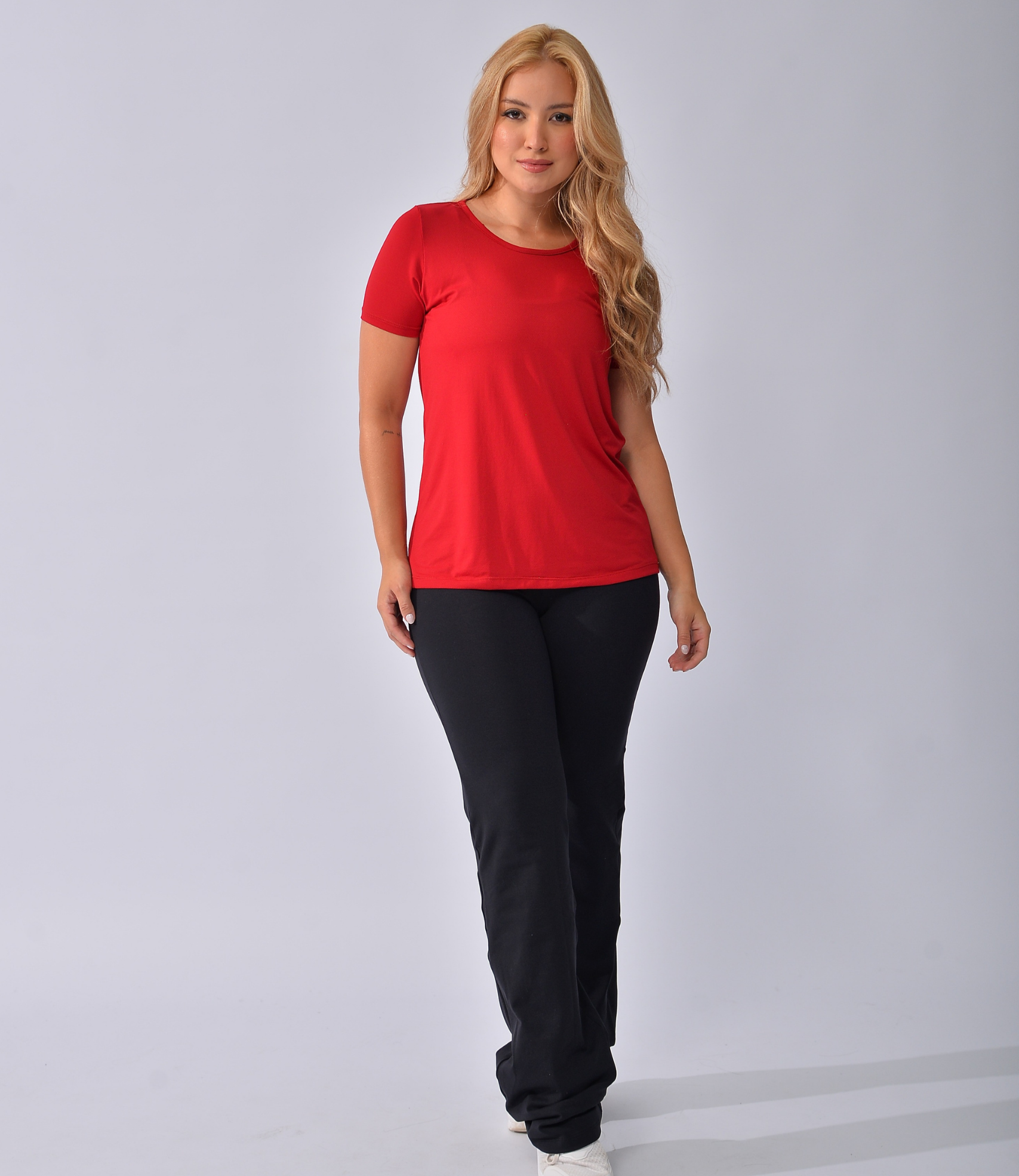 Camiseta Dry Leve+Calça Fitness Flare