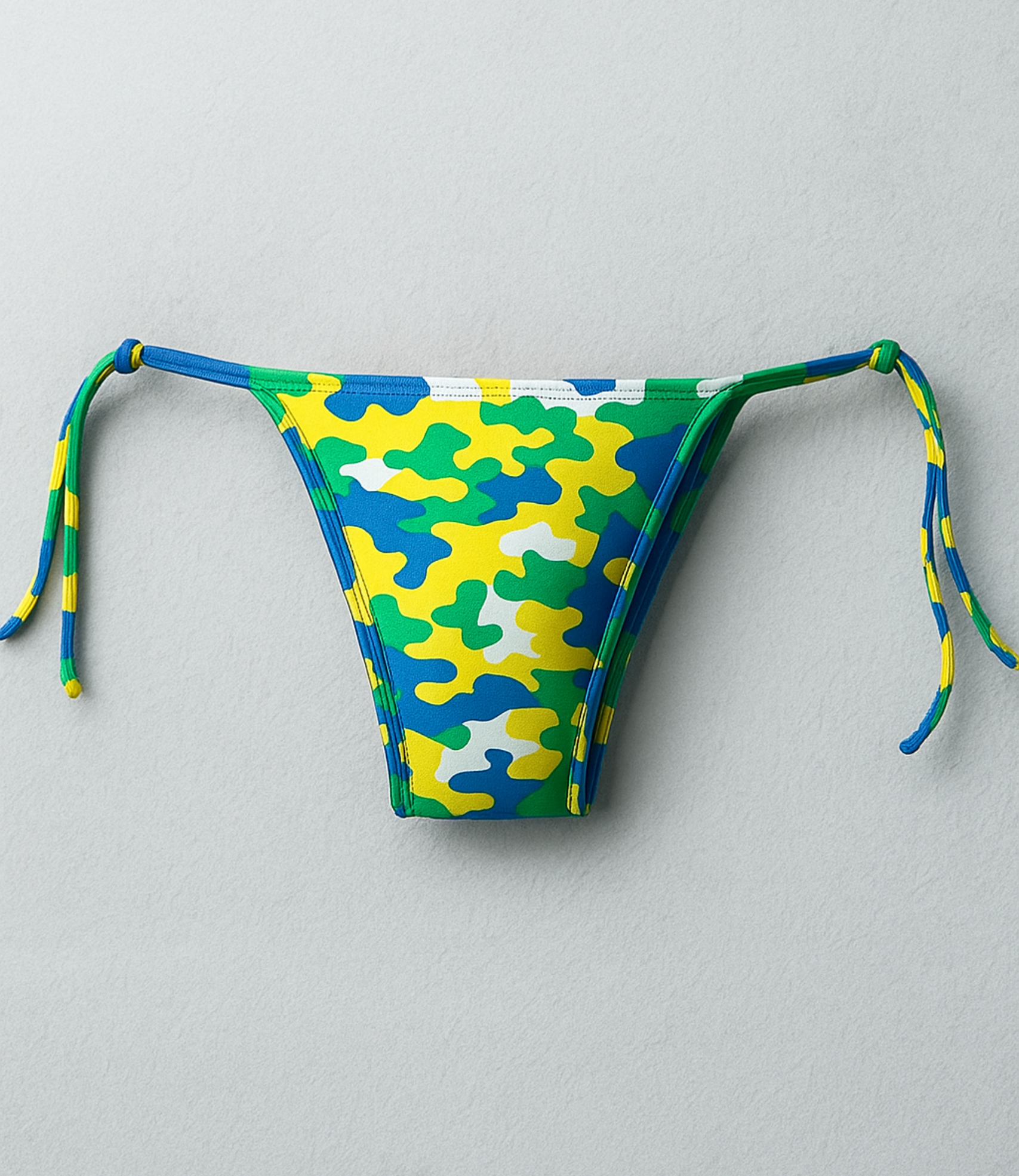 Calcinha Fio com Amarração Lateral Estampa