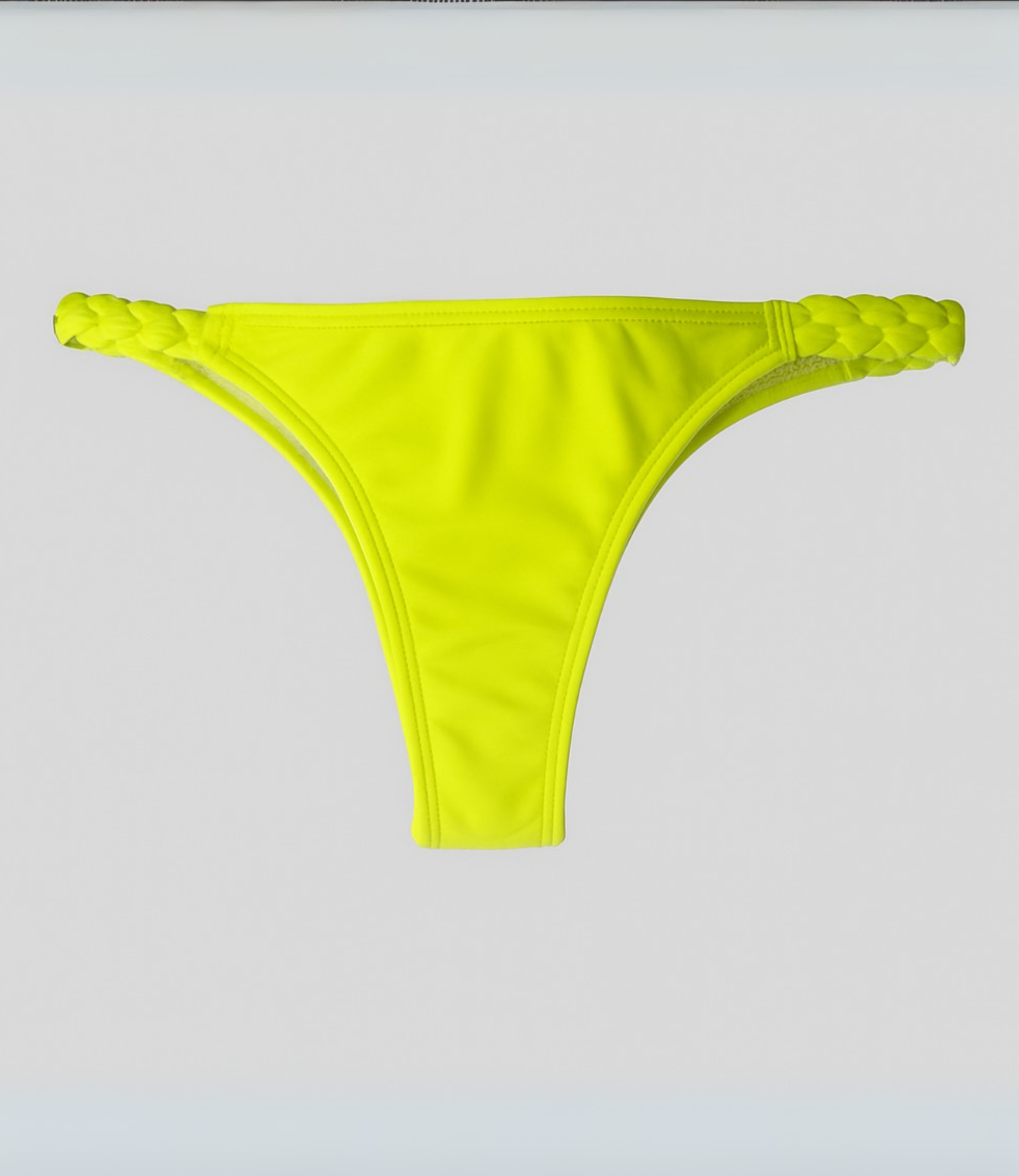 Calcinha Com Lateral Trançada Lisa