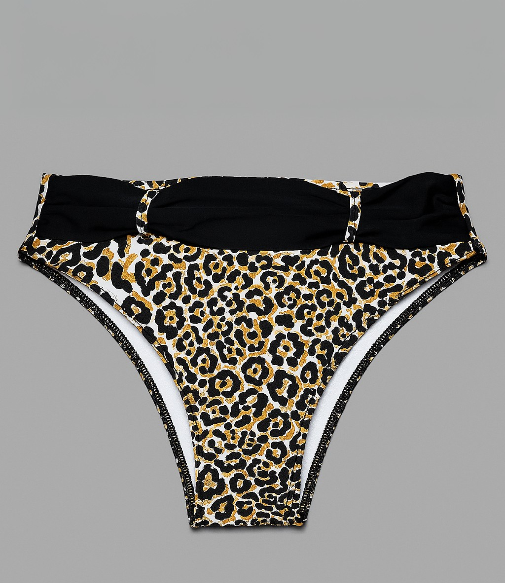 Calcinha de cintura média estampada