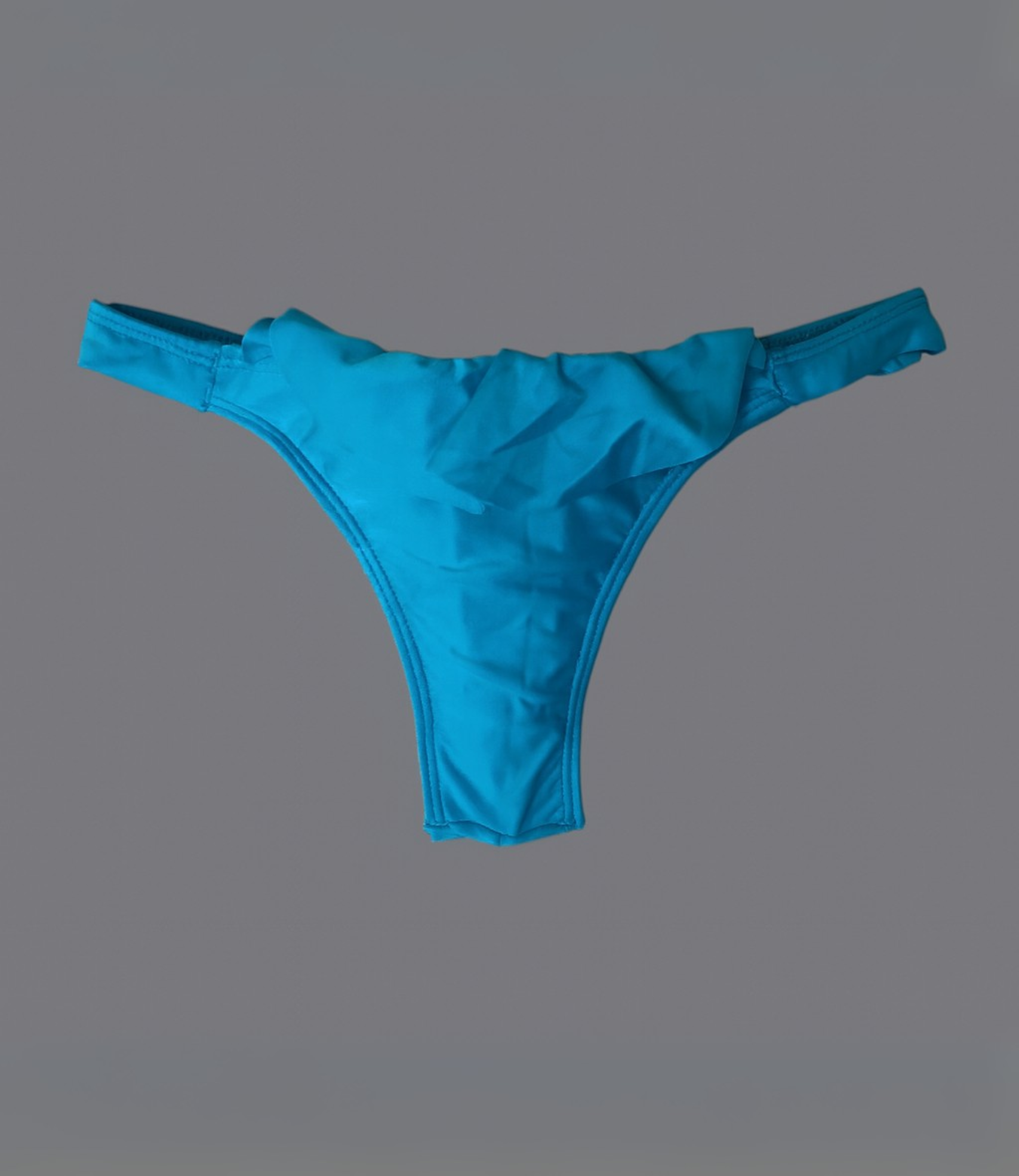 Calcinha Com Babado Frontal Lisa