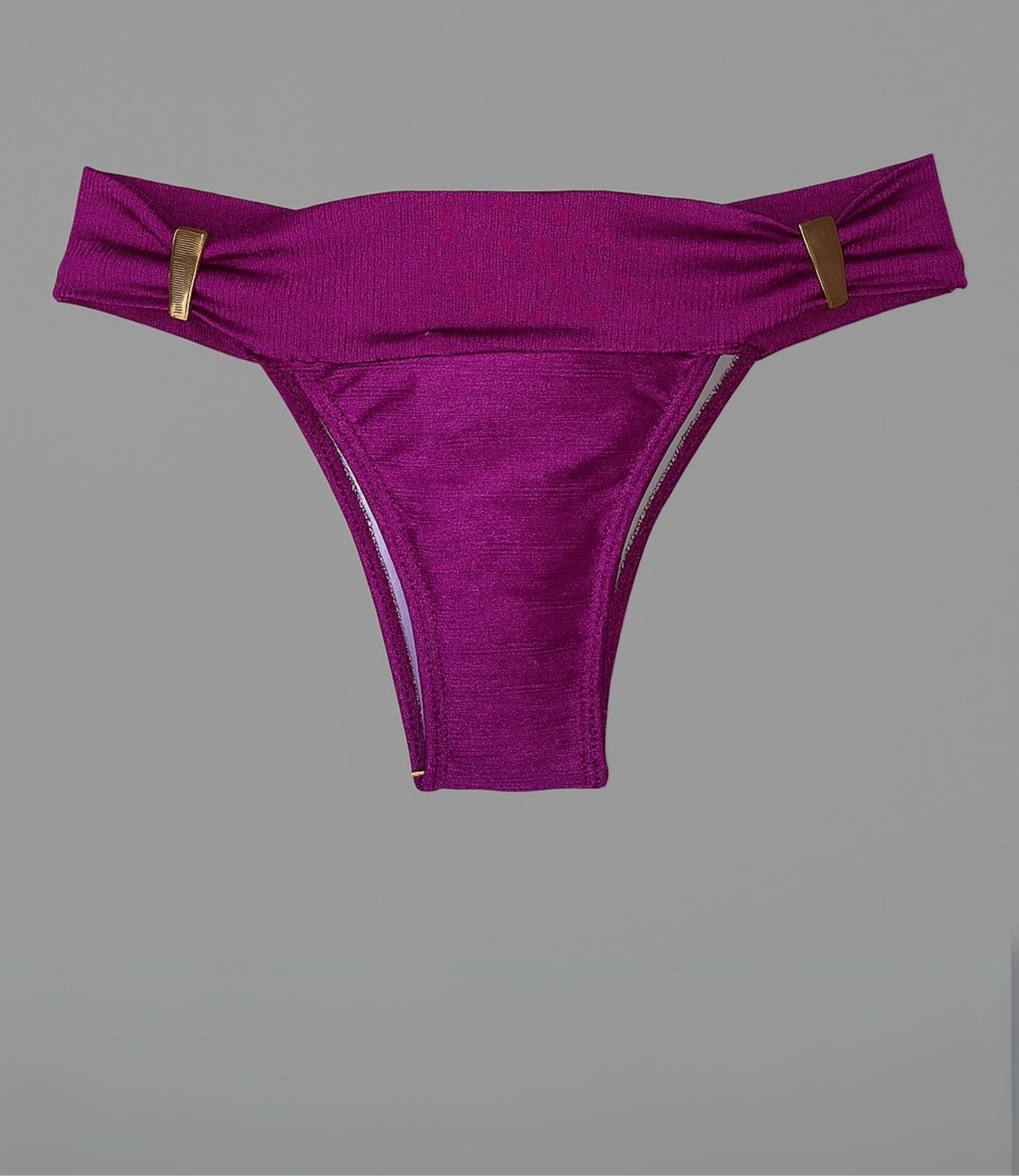 Calcinha Aviamento Lateral Trilobal Lisa