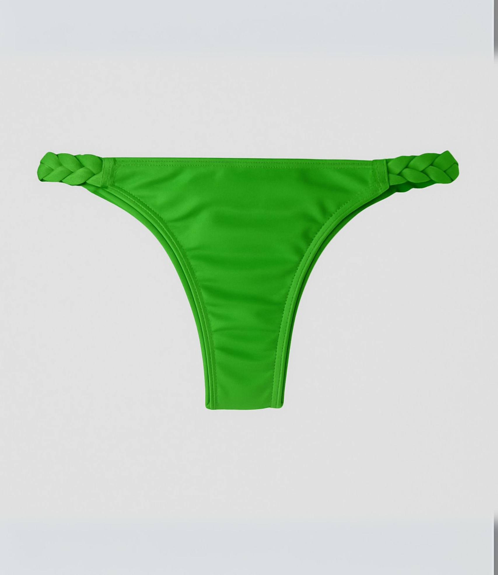 Calcinha Com Lateral Trançada Lisa