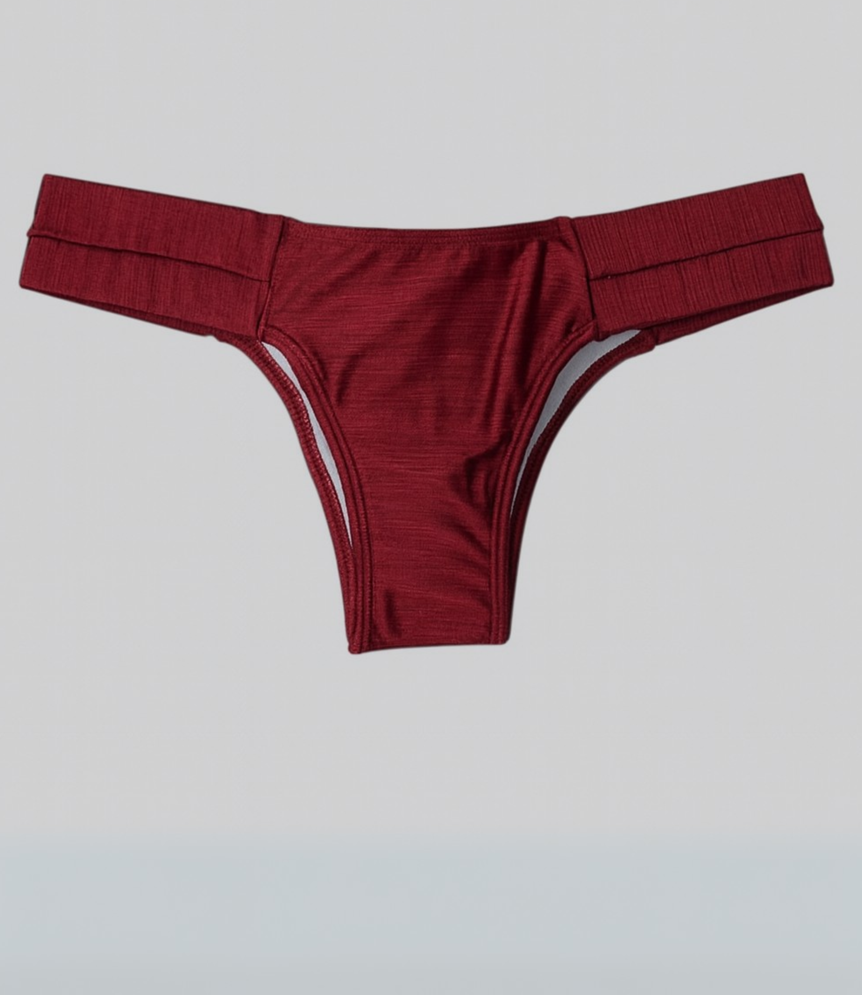 Calcinha com Laterais Largas Trilobal Lisa