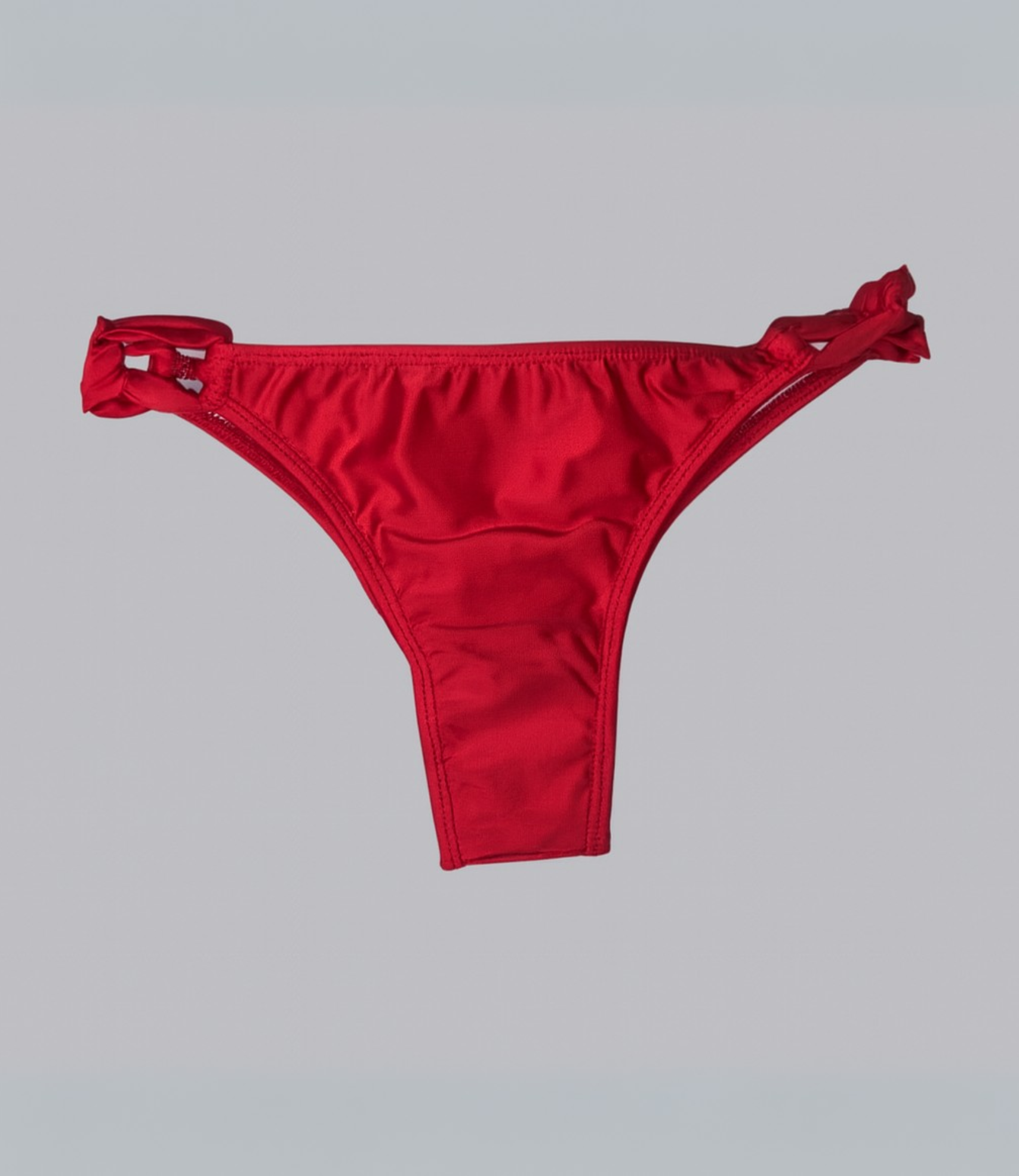 Calcinha Com Lateral Dupla Trançada Lisa