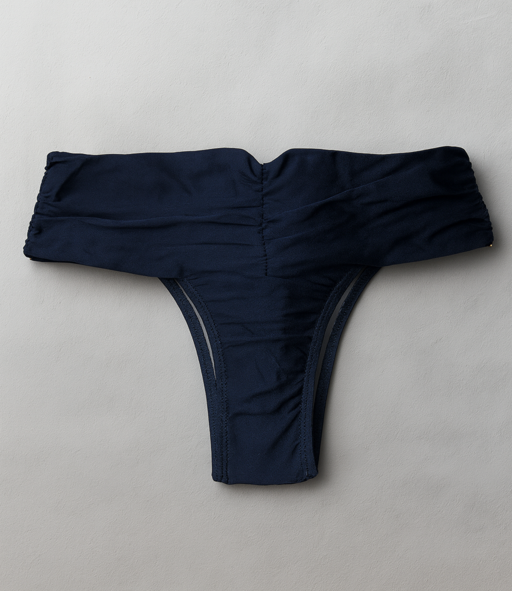 Calcinha de Biquíni com Drapeado nas Laterais