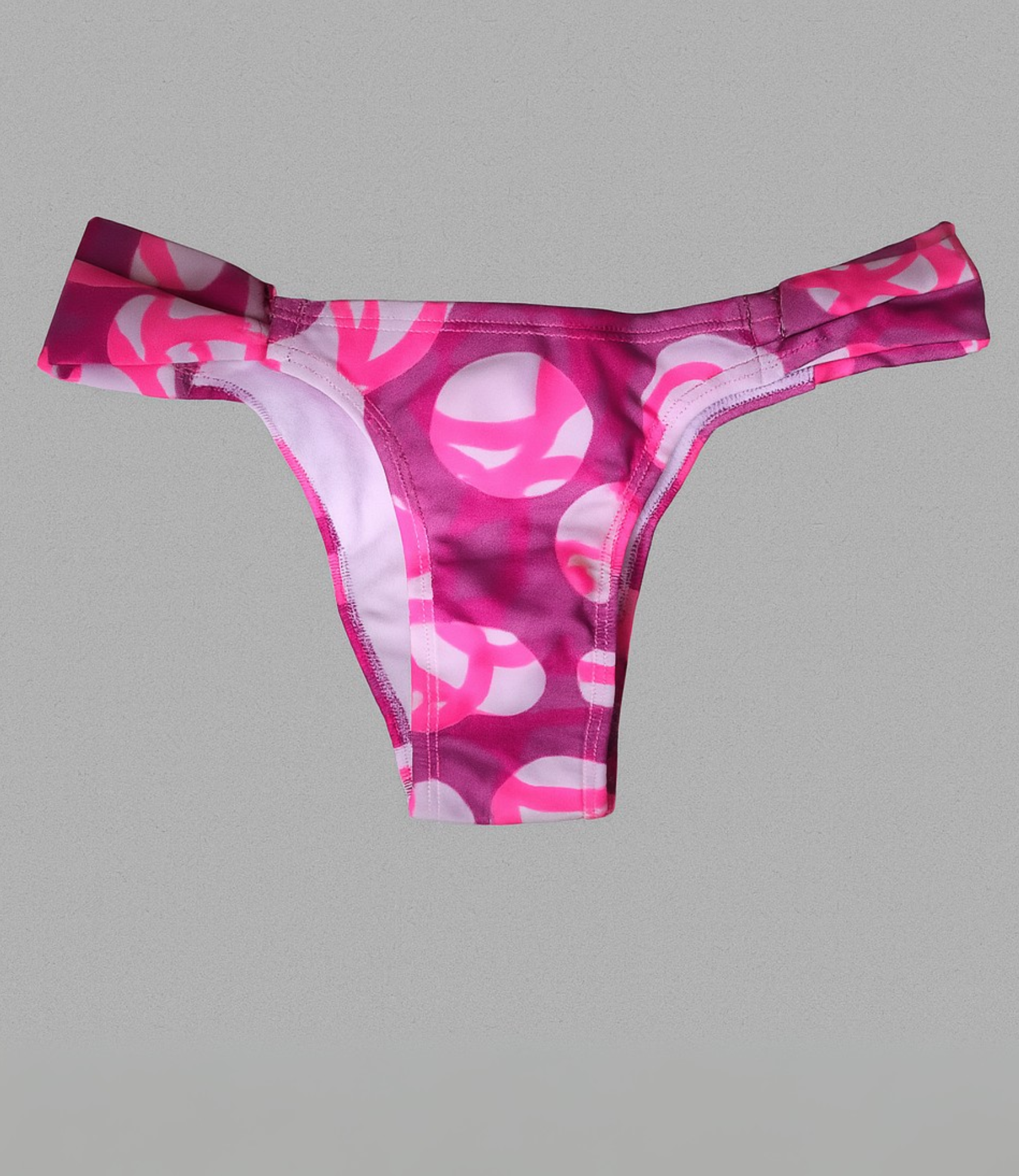 Calcinha com Drapeado Lateral Estampada