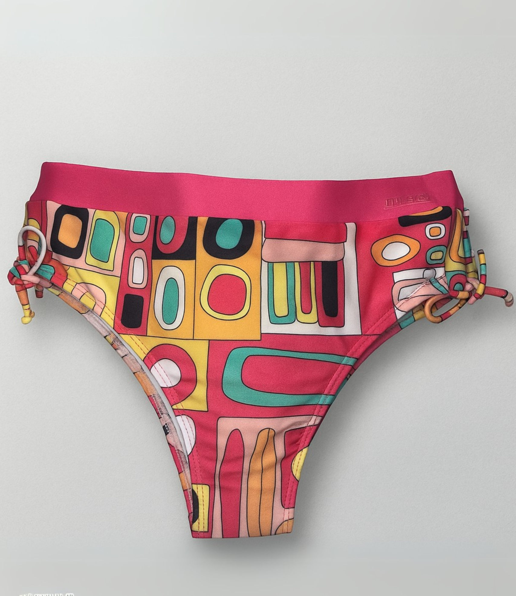 Calcinha Cintura Alta Estampada