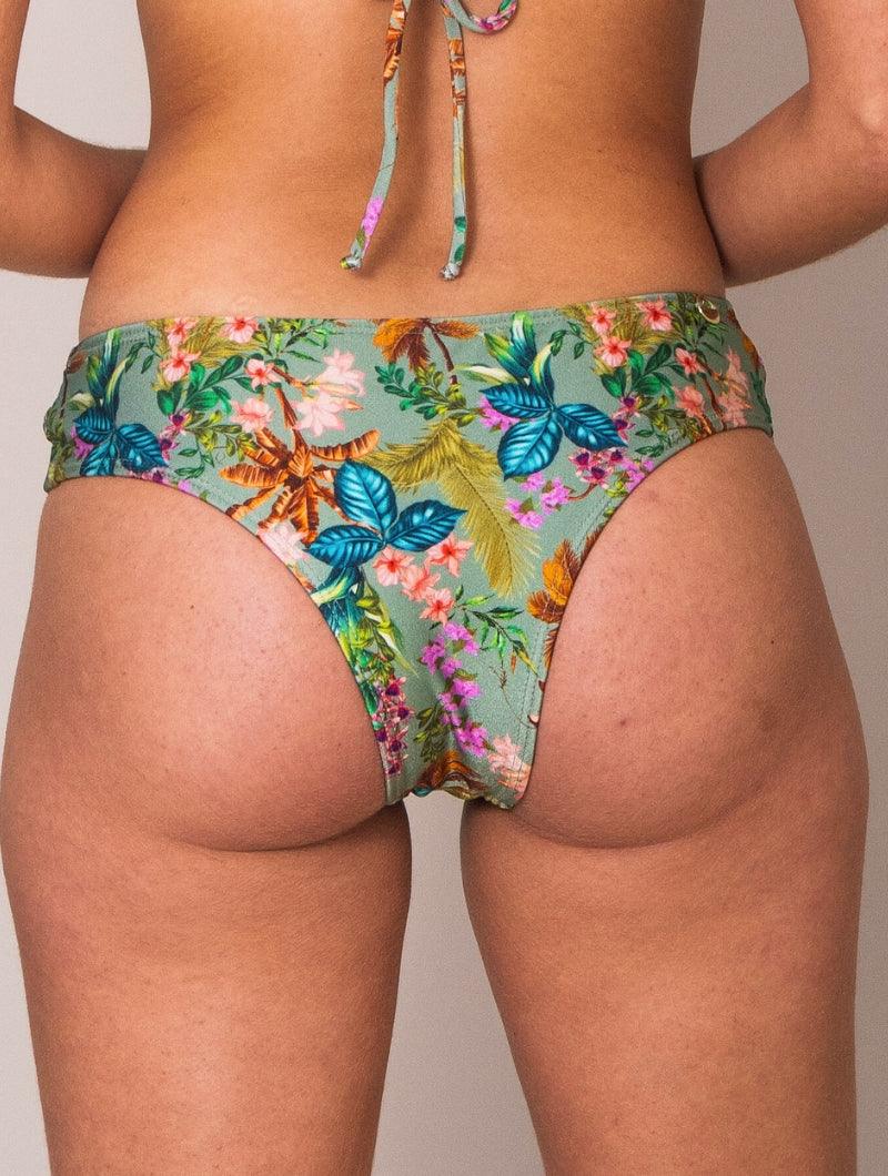 Calcinha de Biquíni com Tiras Laterais Estampado Lara