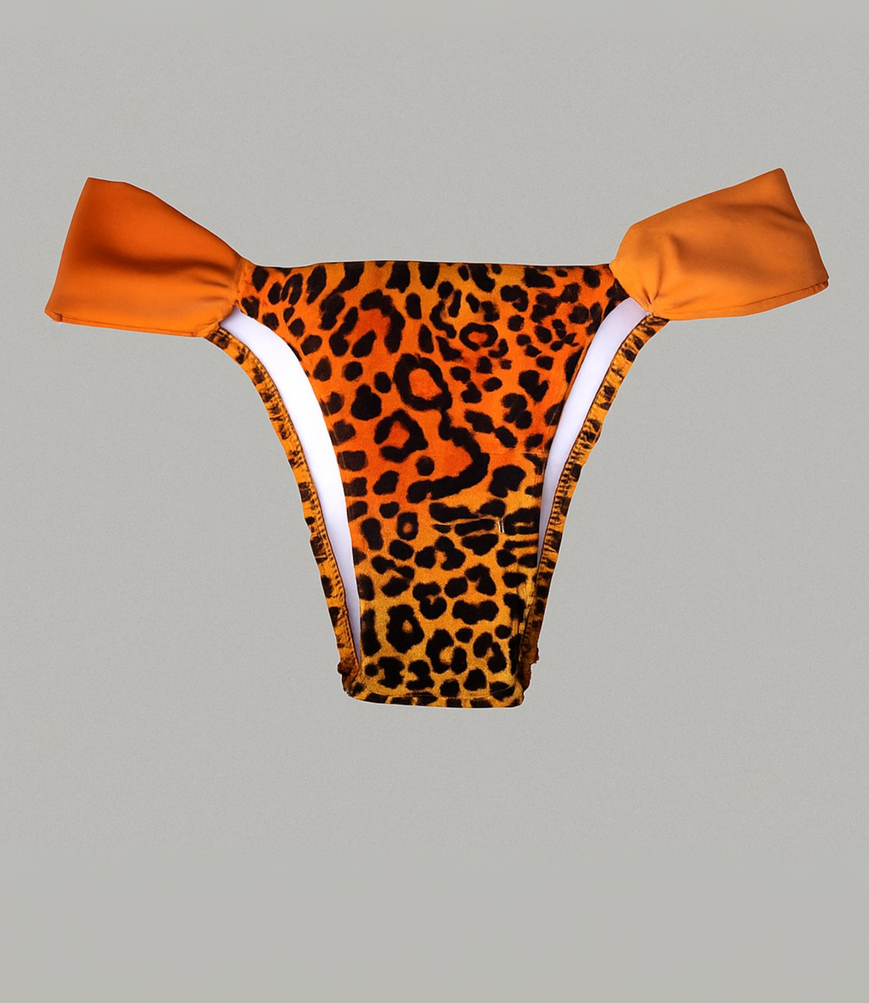 Calcinha com Drapeado Lateral Estampada