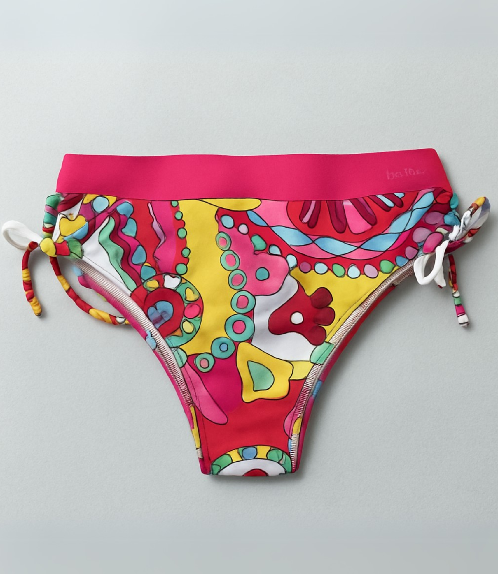 Calcinha Cintura Alta Estampada