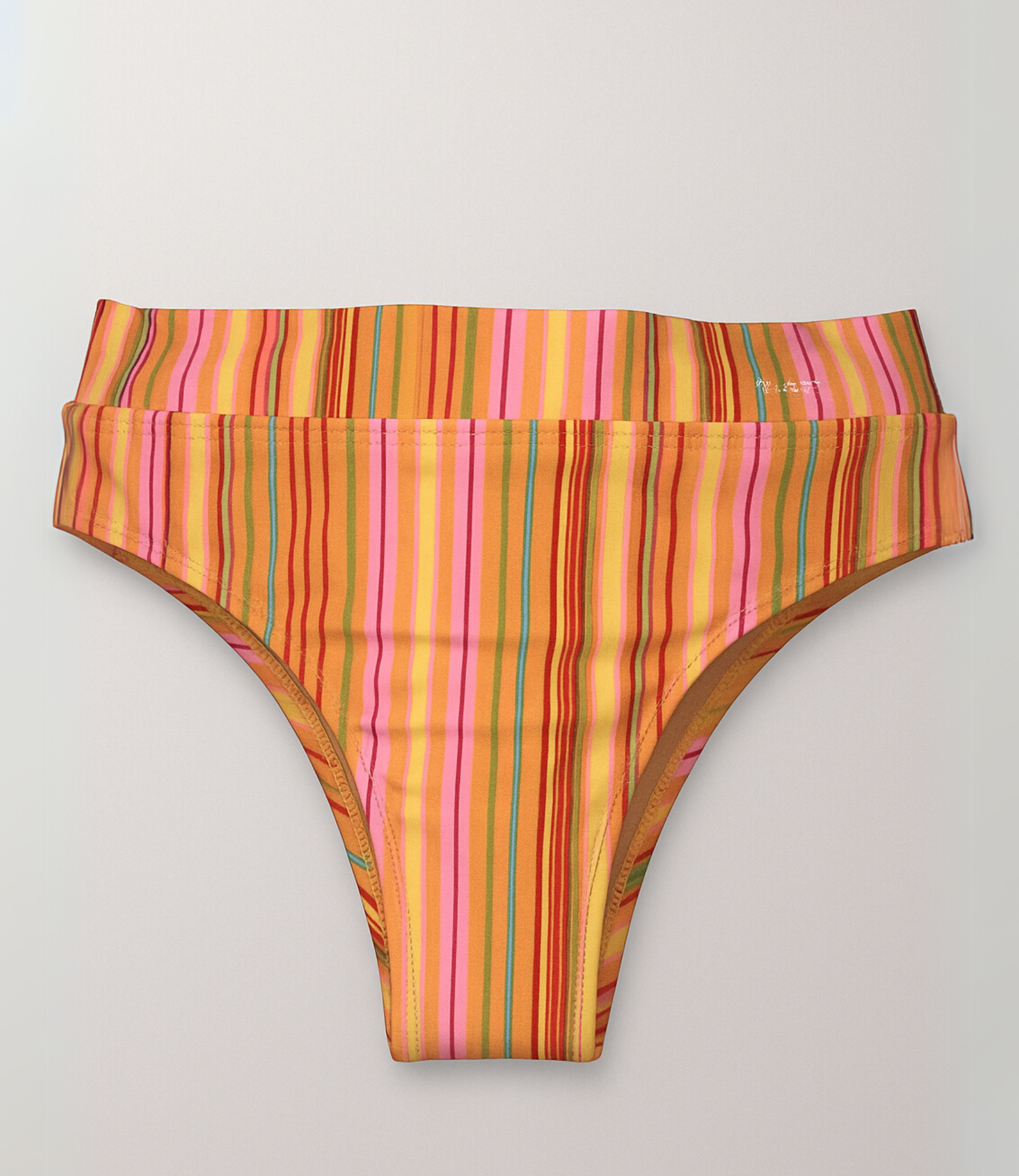 Calcinha Cintura Alta Estampada