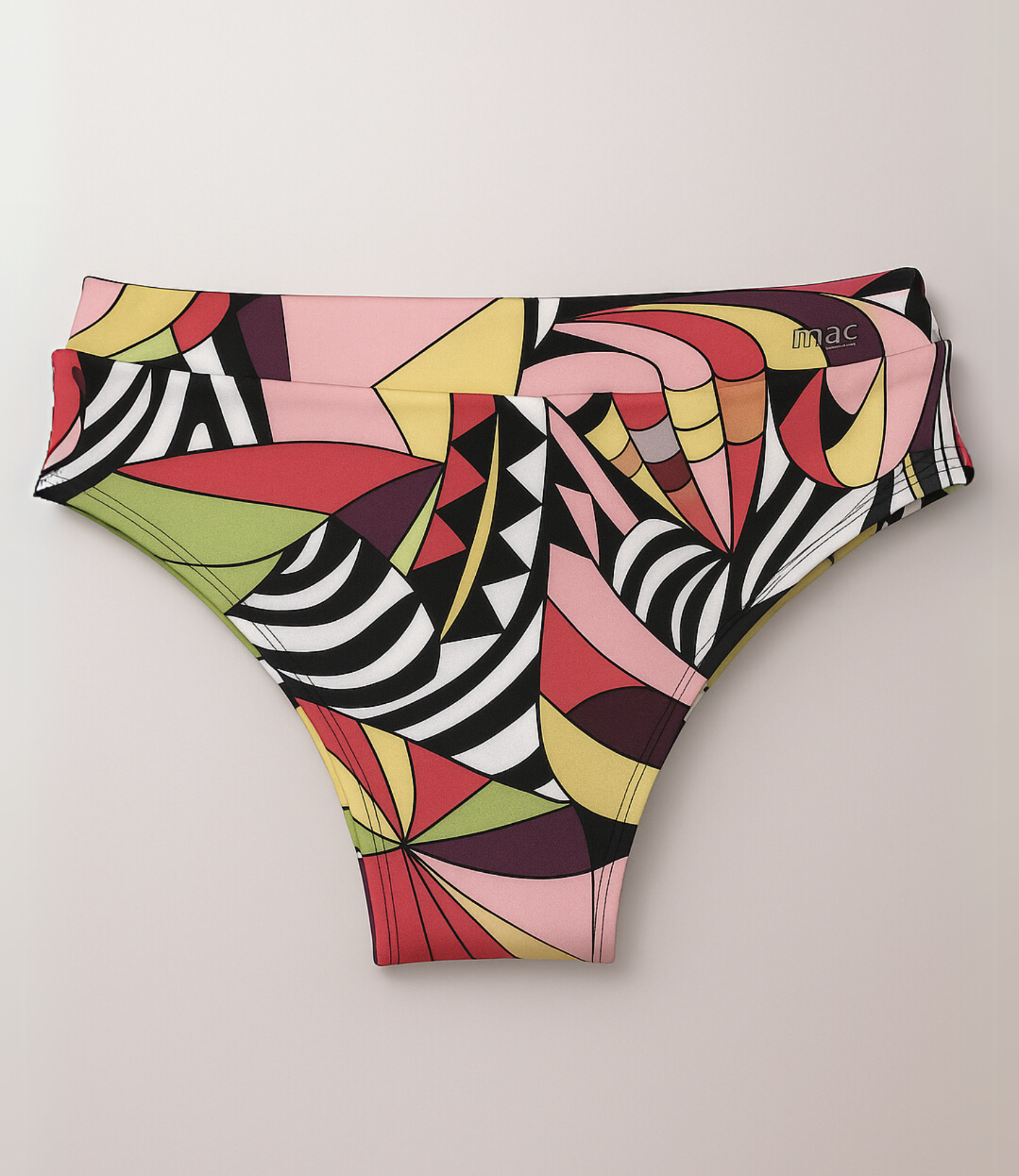Calcinha Cintura Alta Estampada