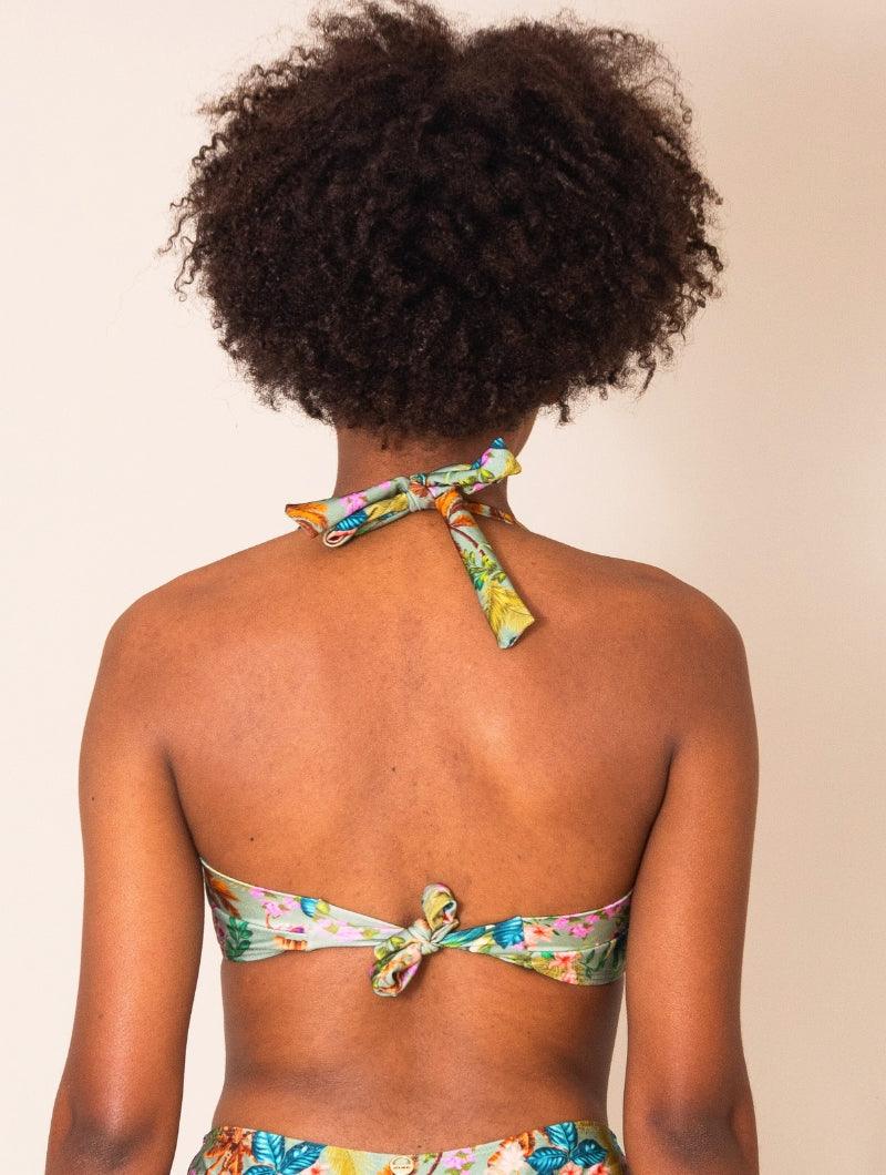 Top de Biquíni Estampado Meia Taça - Top Júlia - MAC