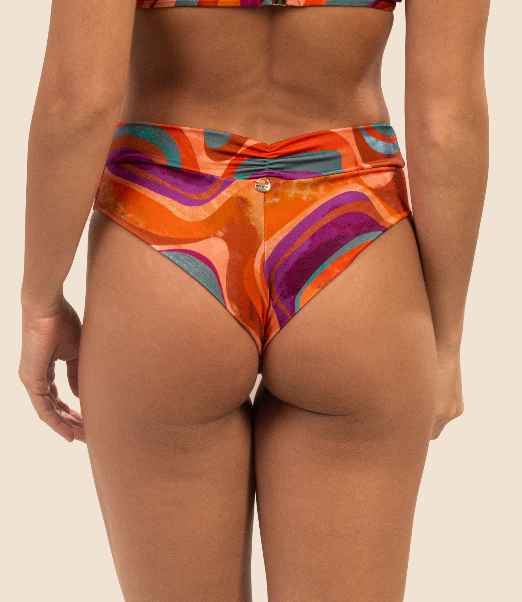 Calcinha Hot Pants Estampada Martina